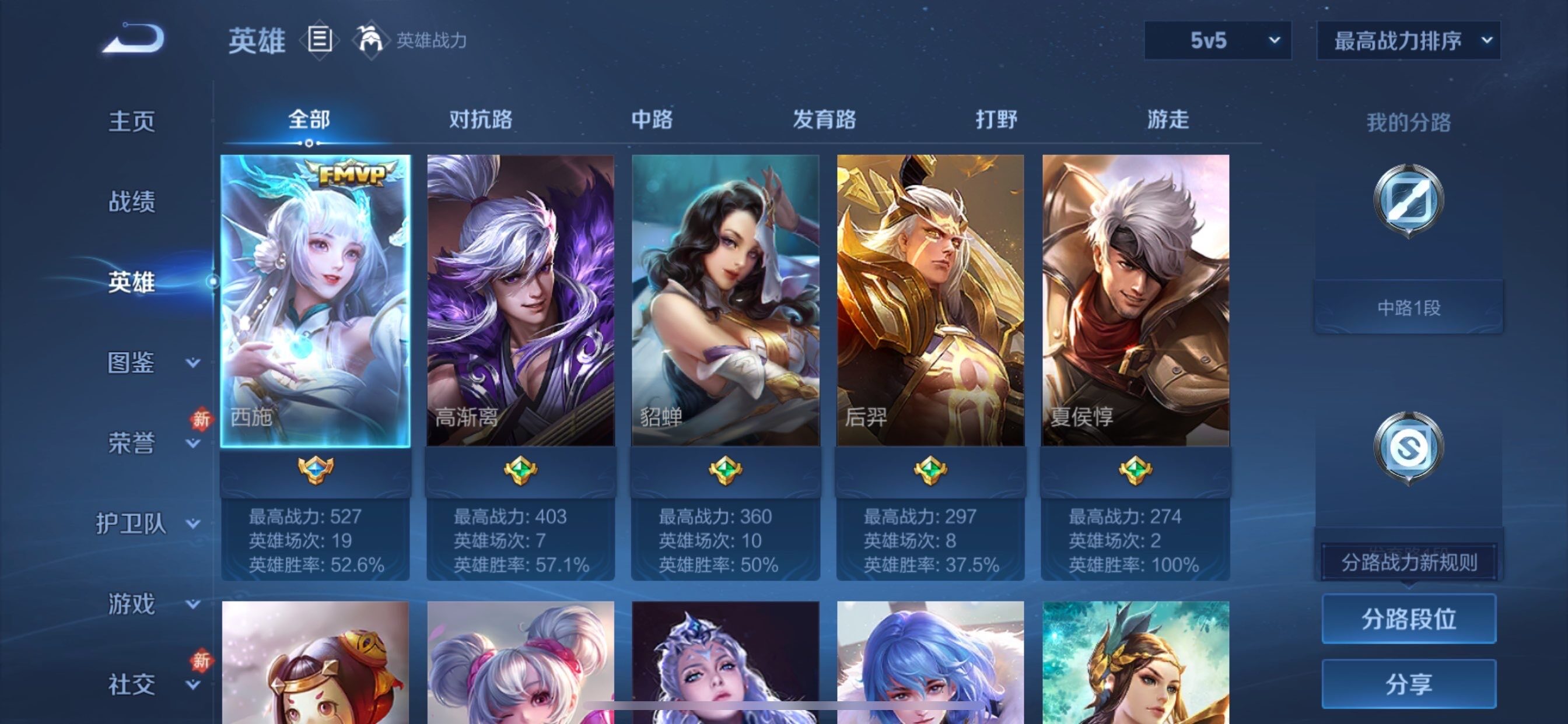 WZCMY470014王者荣耀账号详情图3