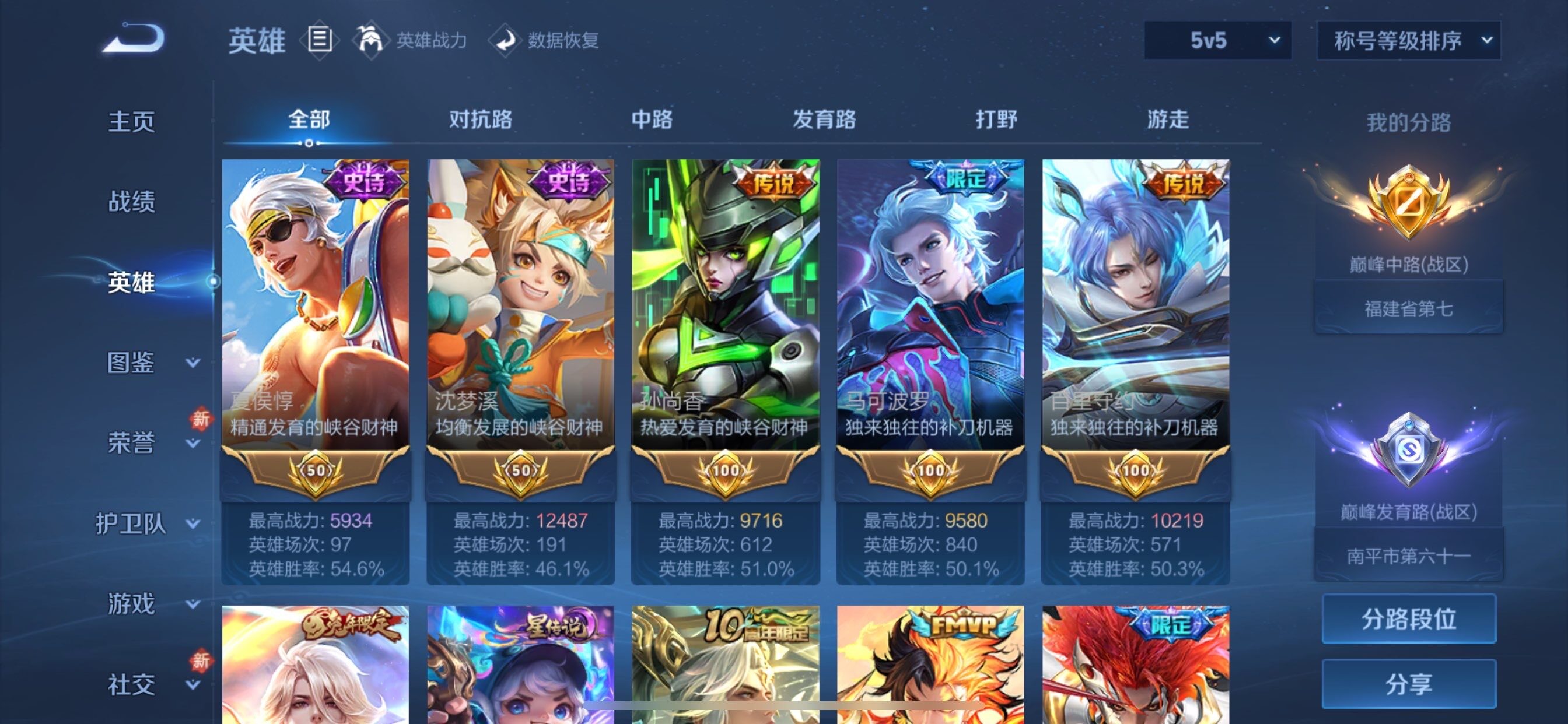 WZCMY470207王者荣耀账号详情图5