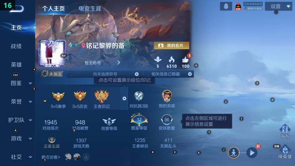 WZ03466914王者荣耀账号详情图4