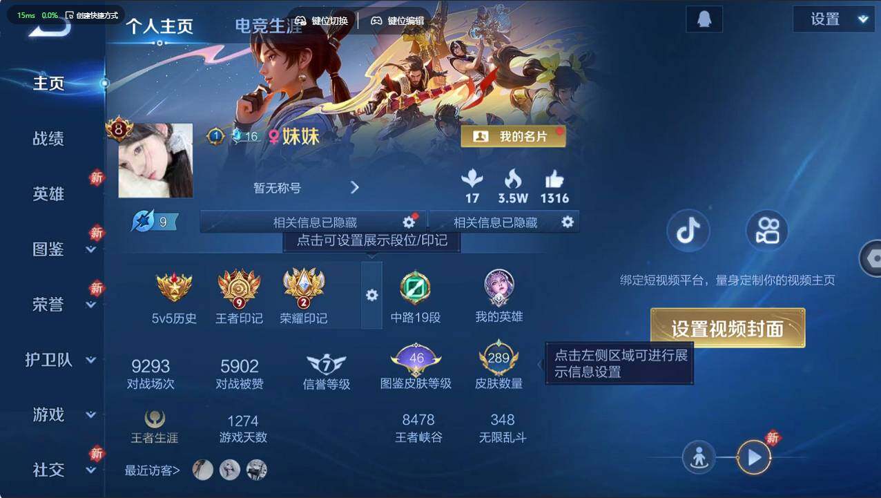 WZCMW496018王者荣耀账号详情图8