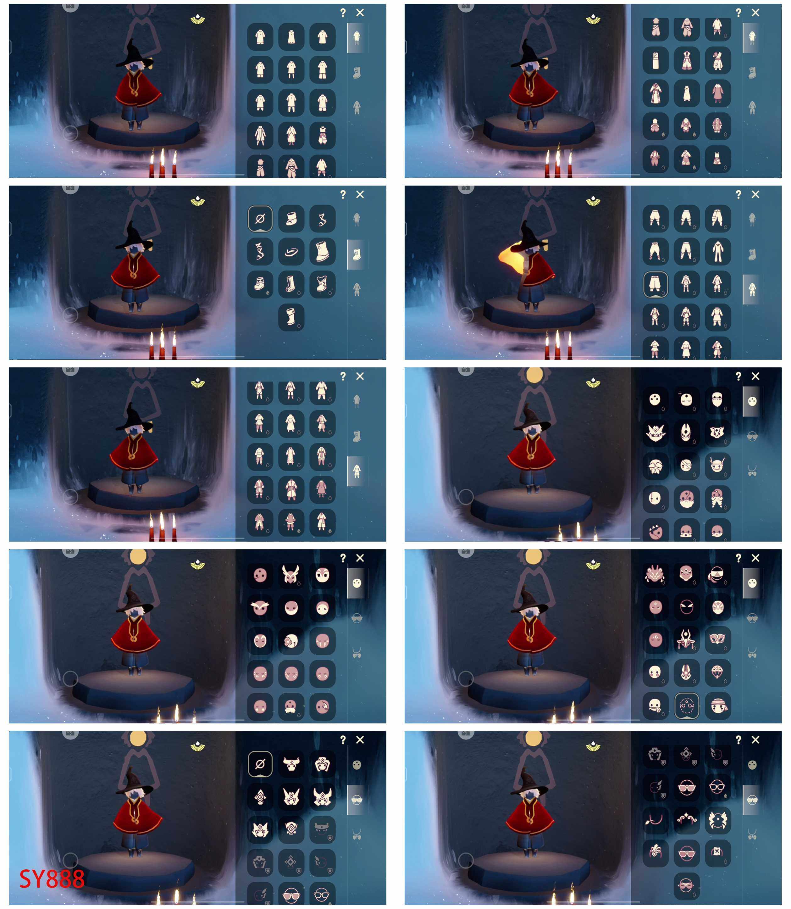 光遇账号华为渠道服13季12翼白枭透明蝶翼巫师帽欧若拉之翼绊爱彩虹武士裤蛛网斗篷莲花斗篷
资源：蜡烛593    爱心210   红烛65  12翼
已毕业地图：全图毕业
毕业季节：风行季   潜海季   表演季 破