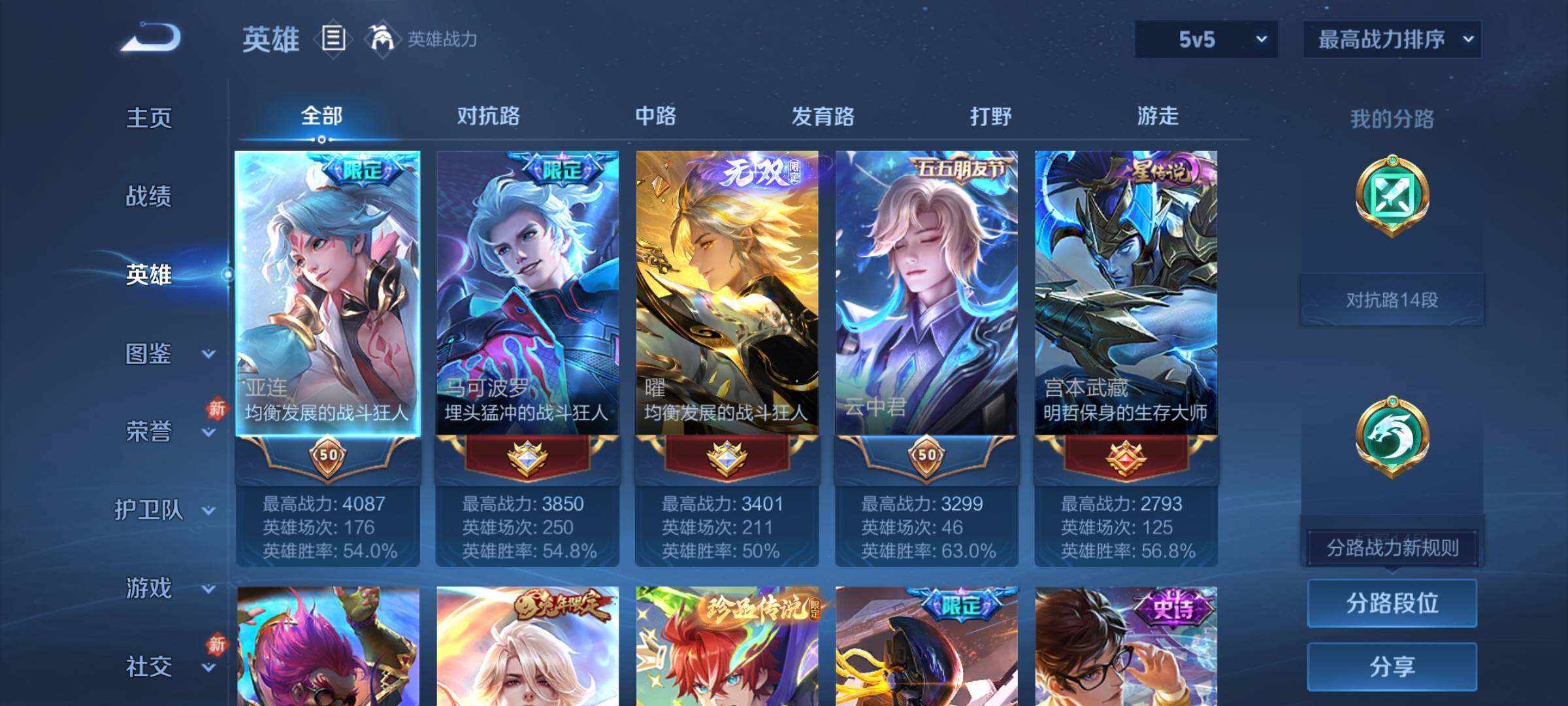 WZCMY470288王者荣耀账号详情图3