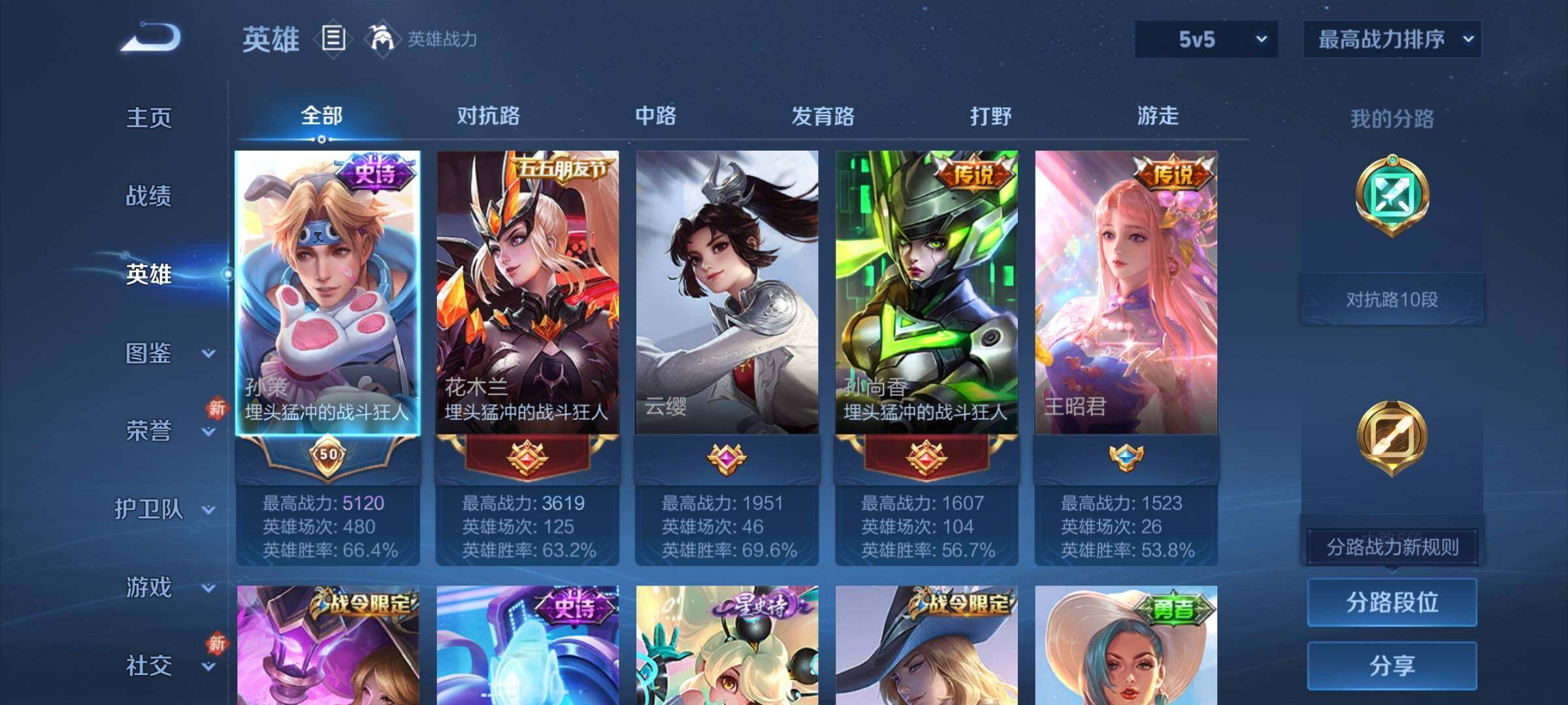 WZCMY470292王者荣耀账号详情图3