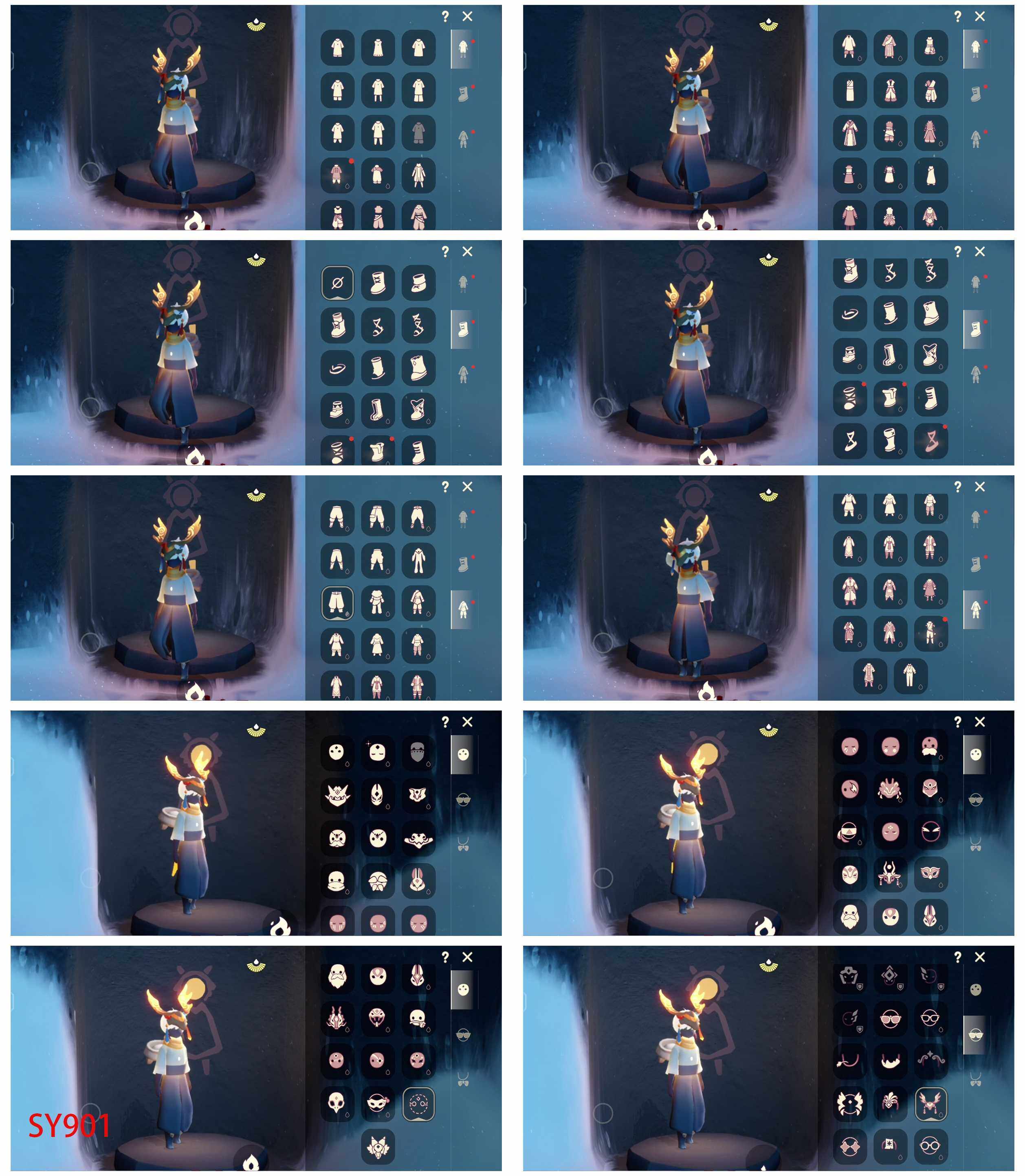 光遇账号安卓官服13季12翼透明蝶翼武士裤青衫落拓王子围巾正太鲲灯星月头冠
资源：蜡烛55    爱心  20  红烛4   翼12
已毕业地图：晨岛  雨林  霞谷  墓土  禁阁
毕业季节：欧若拉季  追忆季 