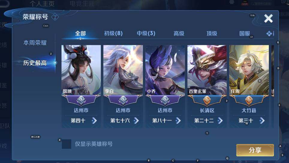 WZCMW467761王者荣耀账号详情图14