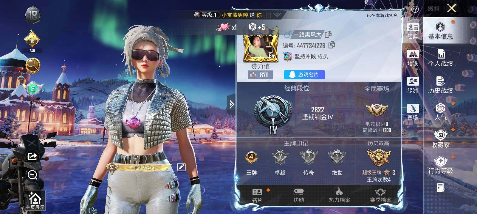 HPLX463257和平精英账号详情图14