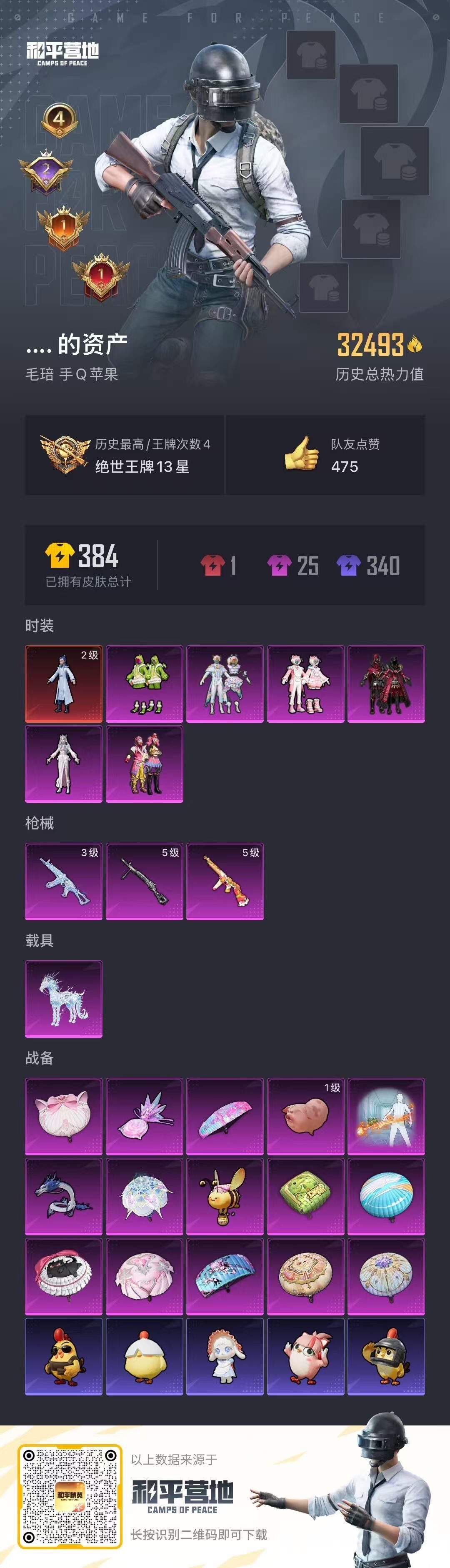 HPLX463258和平精英账号详情图6