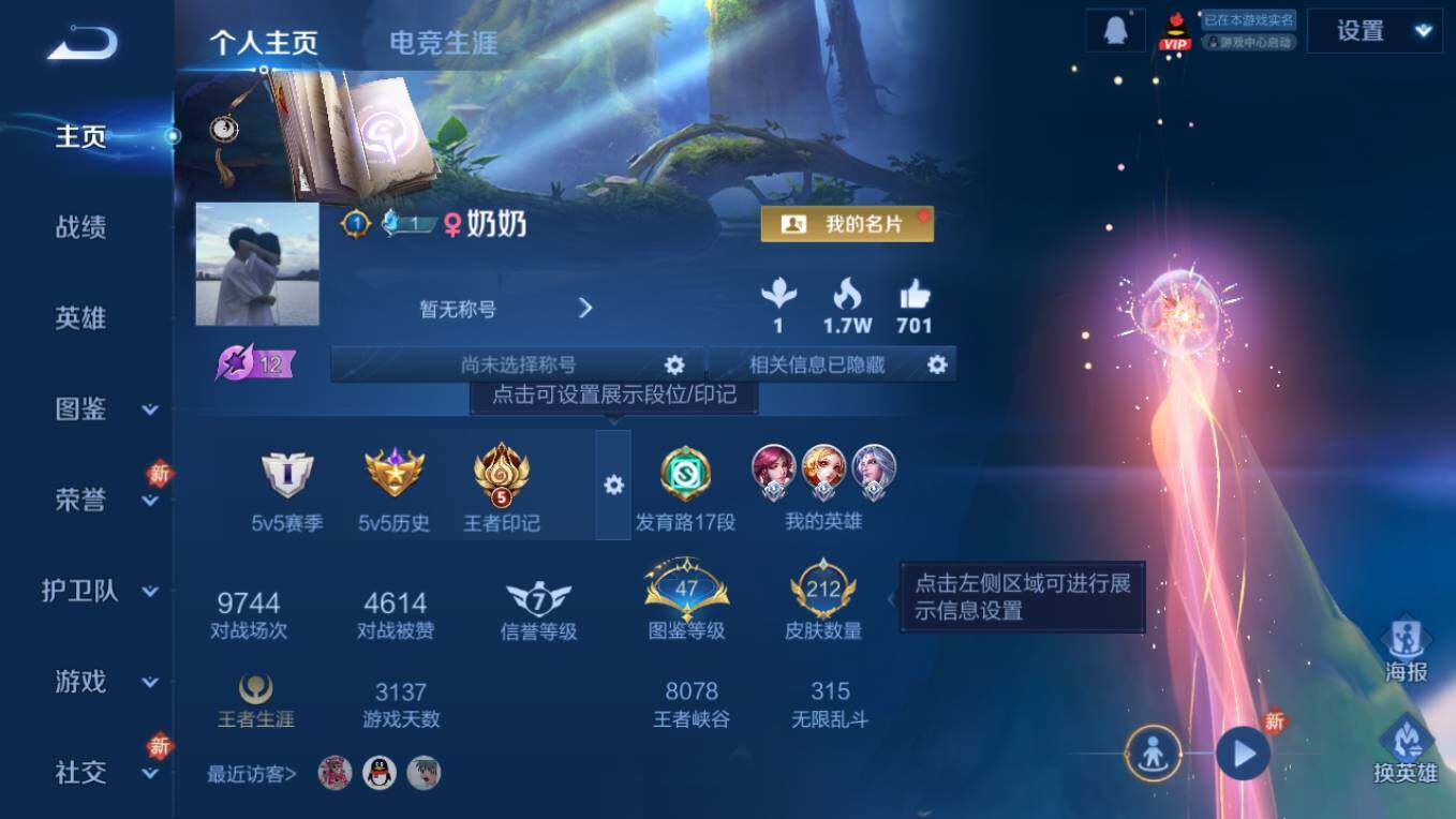 WZCMW495500王者荣耀账号详情图7