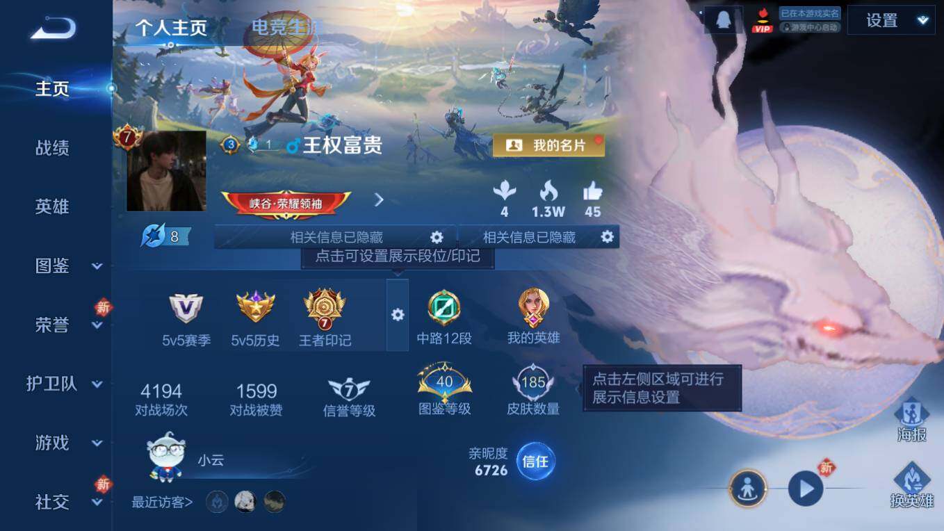 WZCMW495449王者荣耀账号详情图6