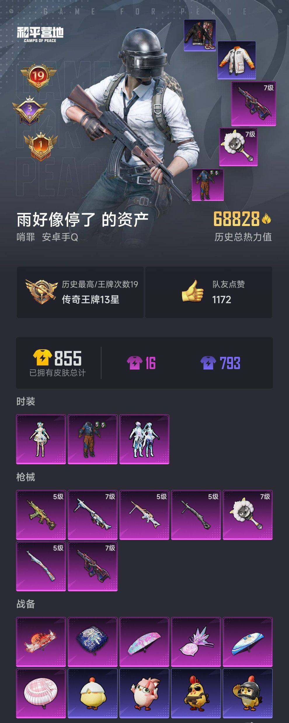 HPCMW436343和平精英账号详情图6