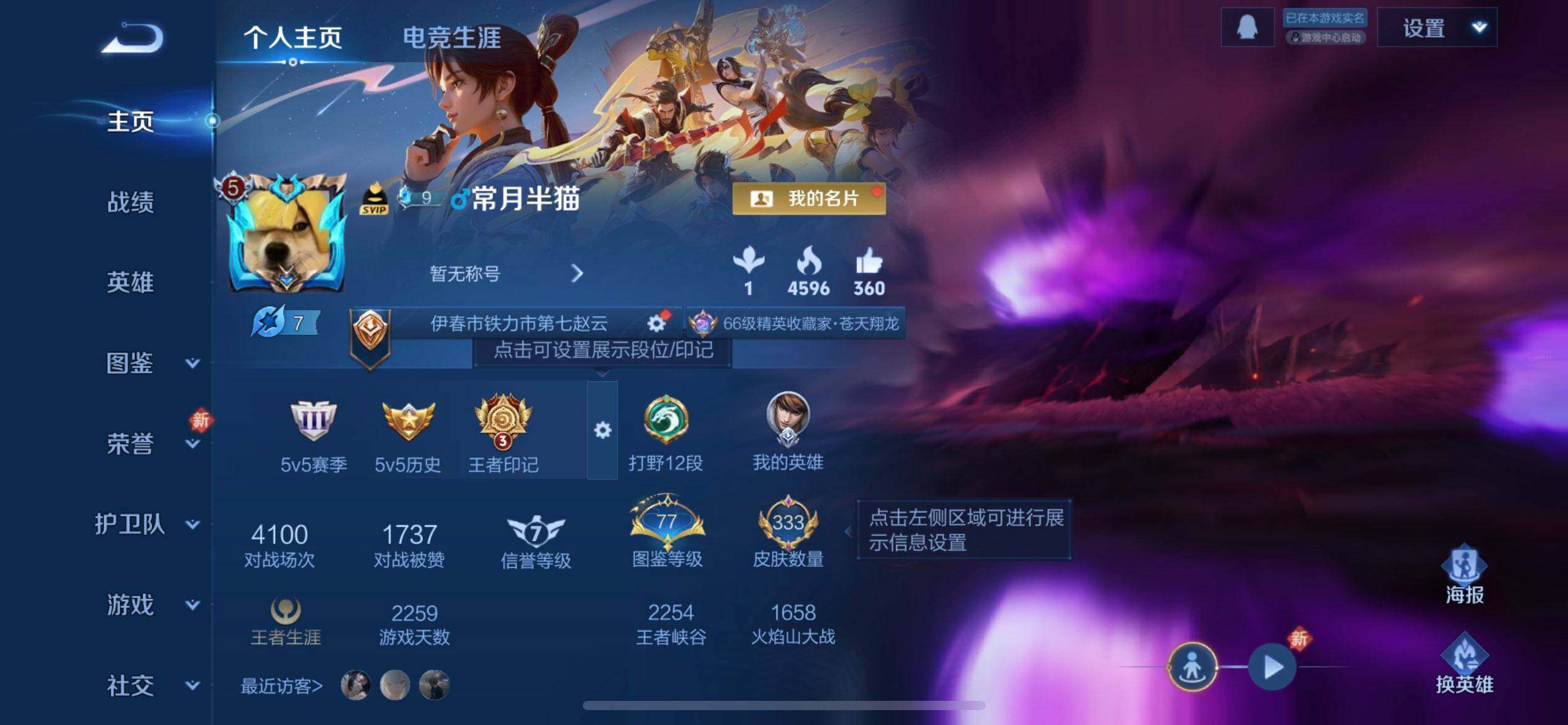 WZQM488517王者荣耀账号详情图3