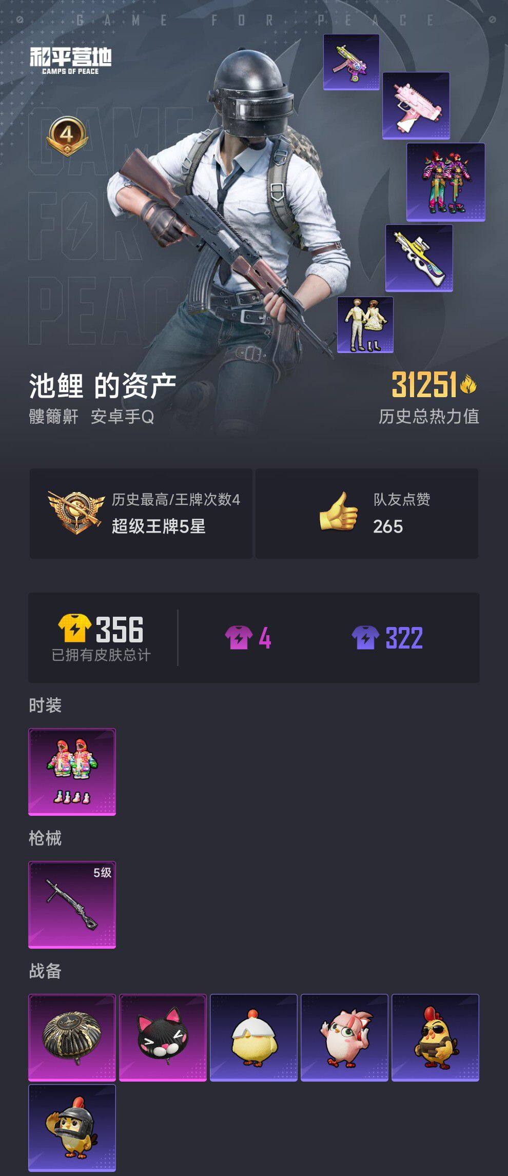 HPCMW436490和平精英账号详情图4