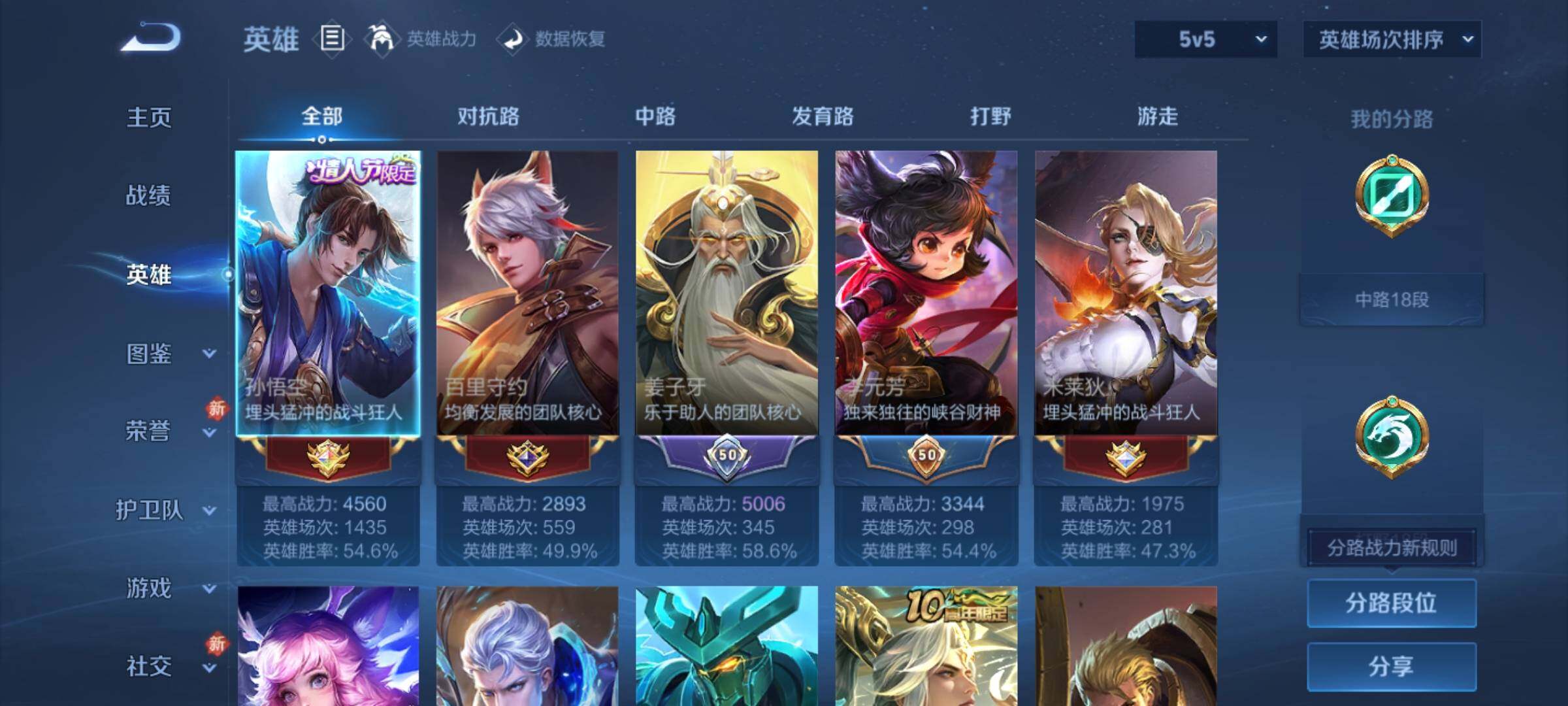 WZKG497342王者荣耀账号详情图14 WZKG497342王者荣耀账号详情图14