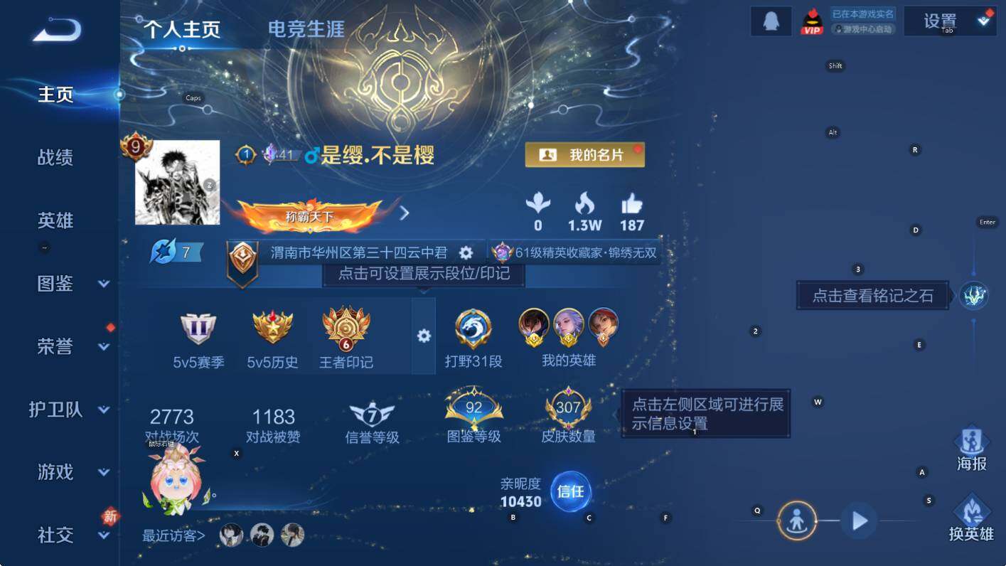 WZCMW470430王者荣耀账号详情图9