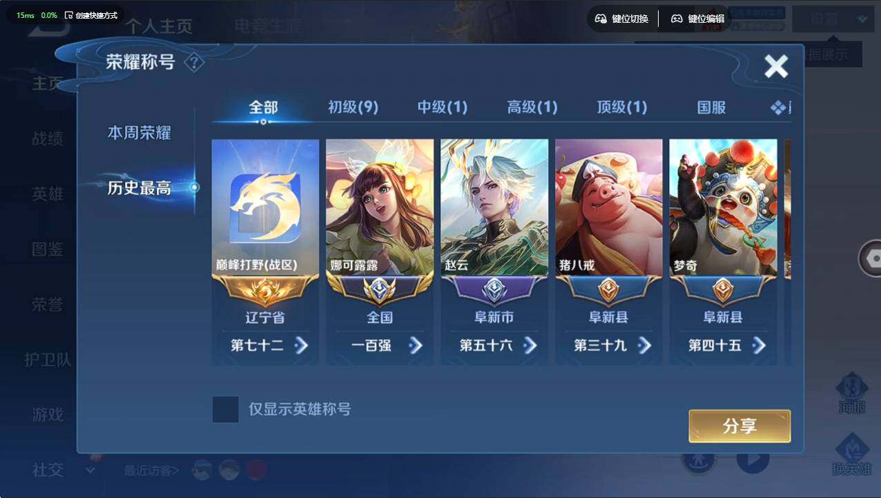 WZCMW496117王者荣耀账号详情图12