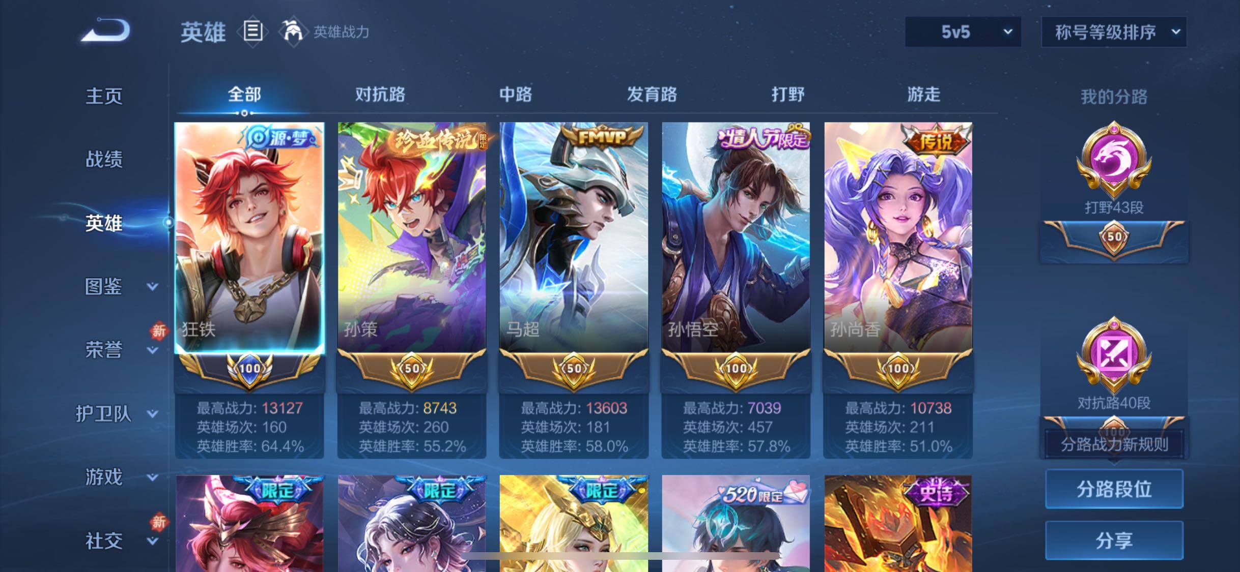 WZCMW477174王者荣耀账号详情图3