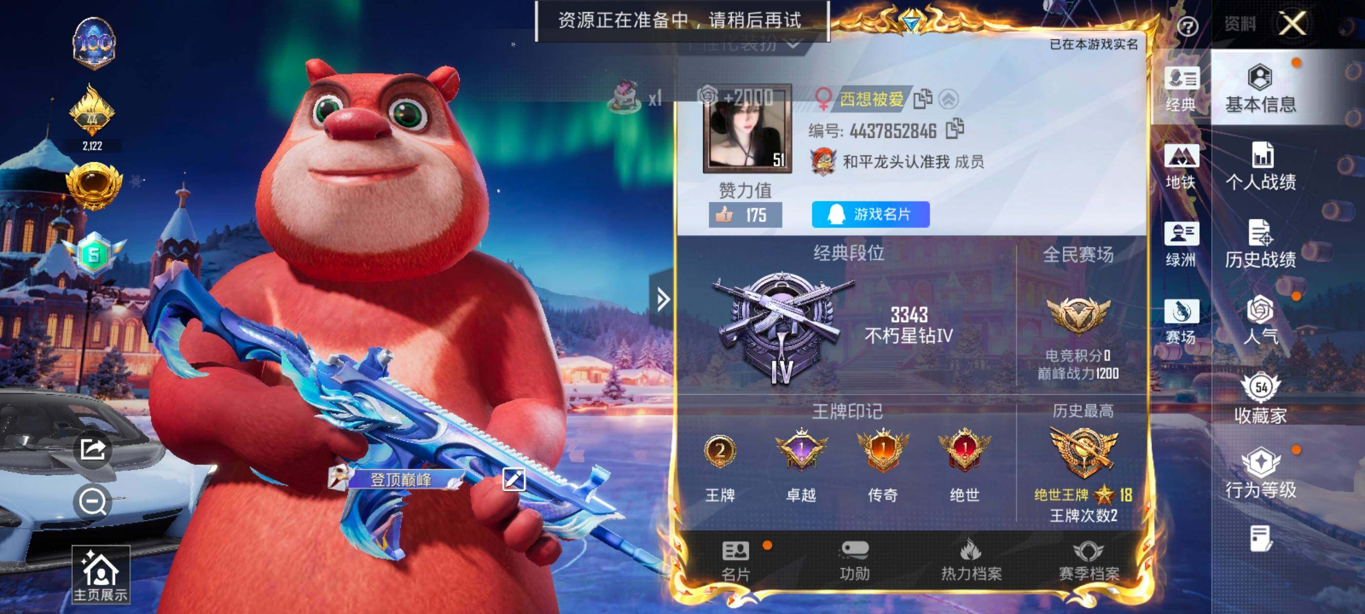 HPDN461921和平精英账号详情图9