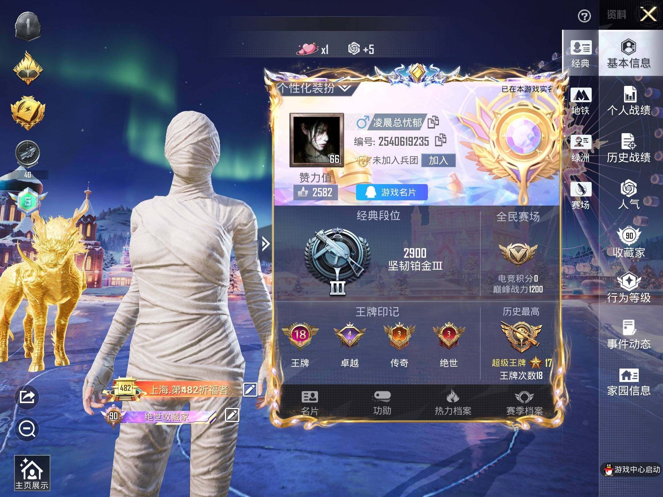 HPLX462989和平精英账号详情图8