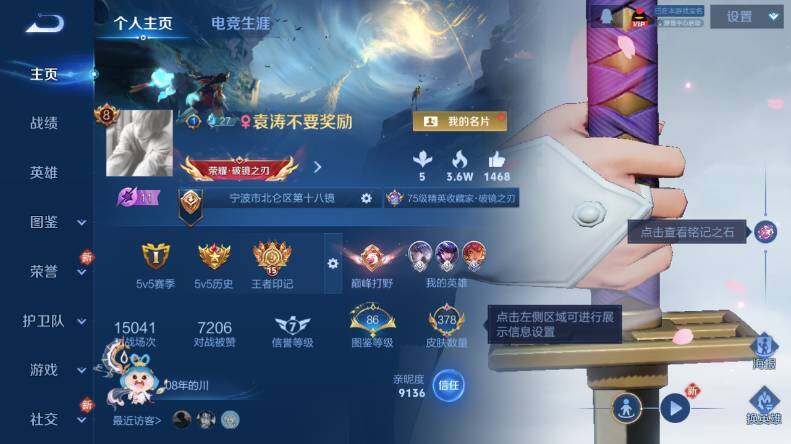 WZLX478614王者荣耀账号详情图8