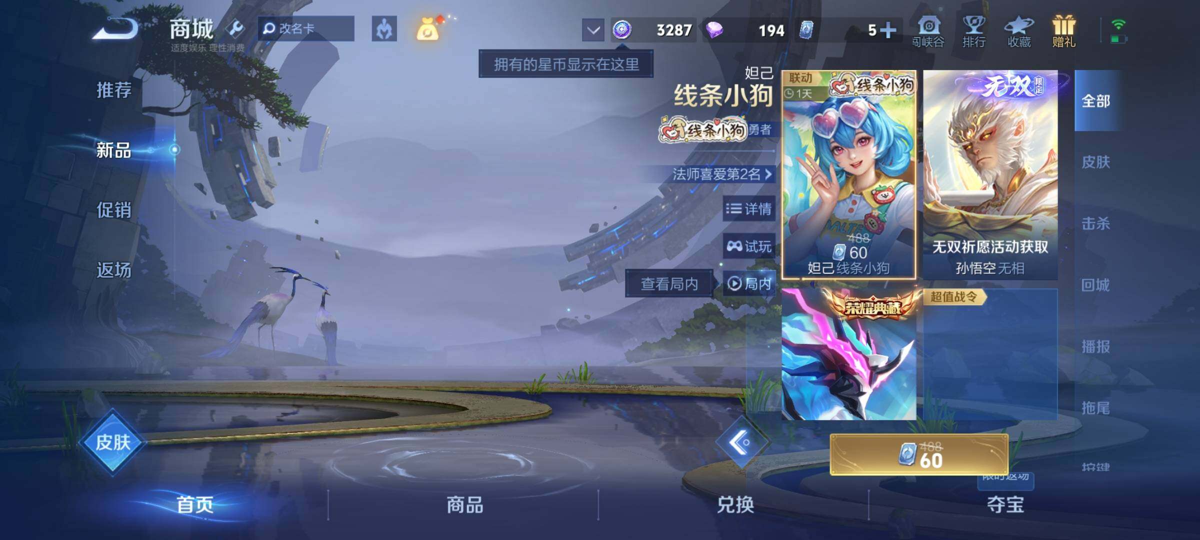 WZKG497347王者荣耀账号详情图23