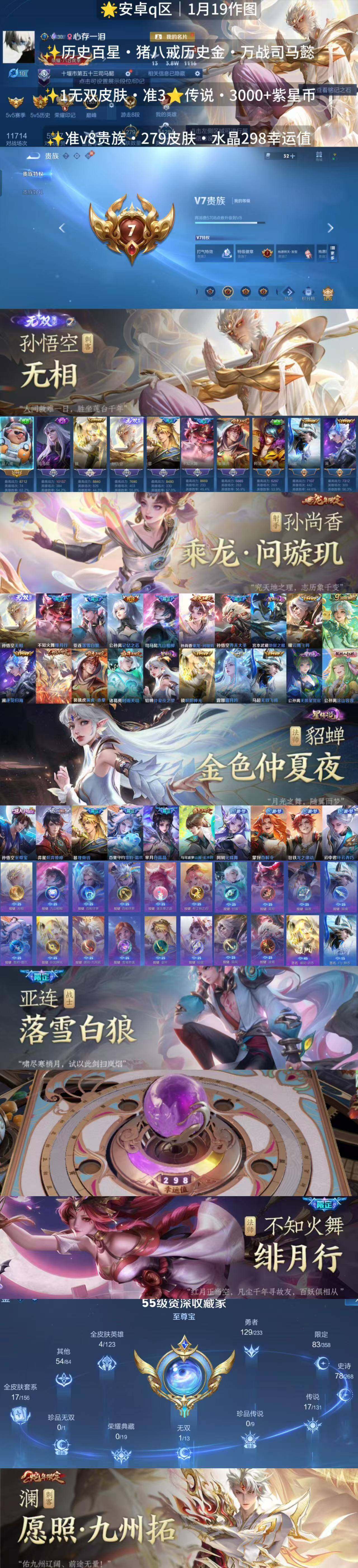 WZQM471299王者荣耀账号详情图7