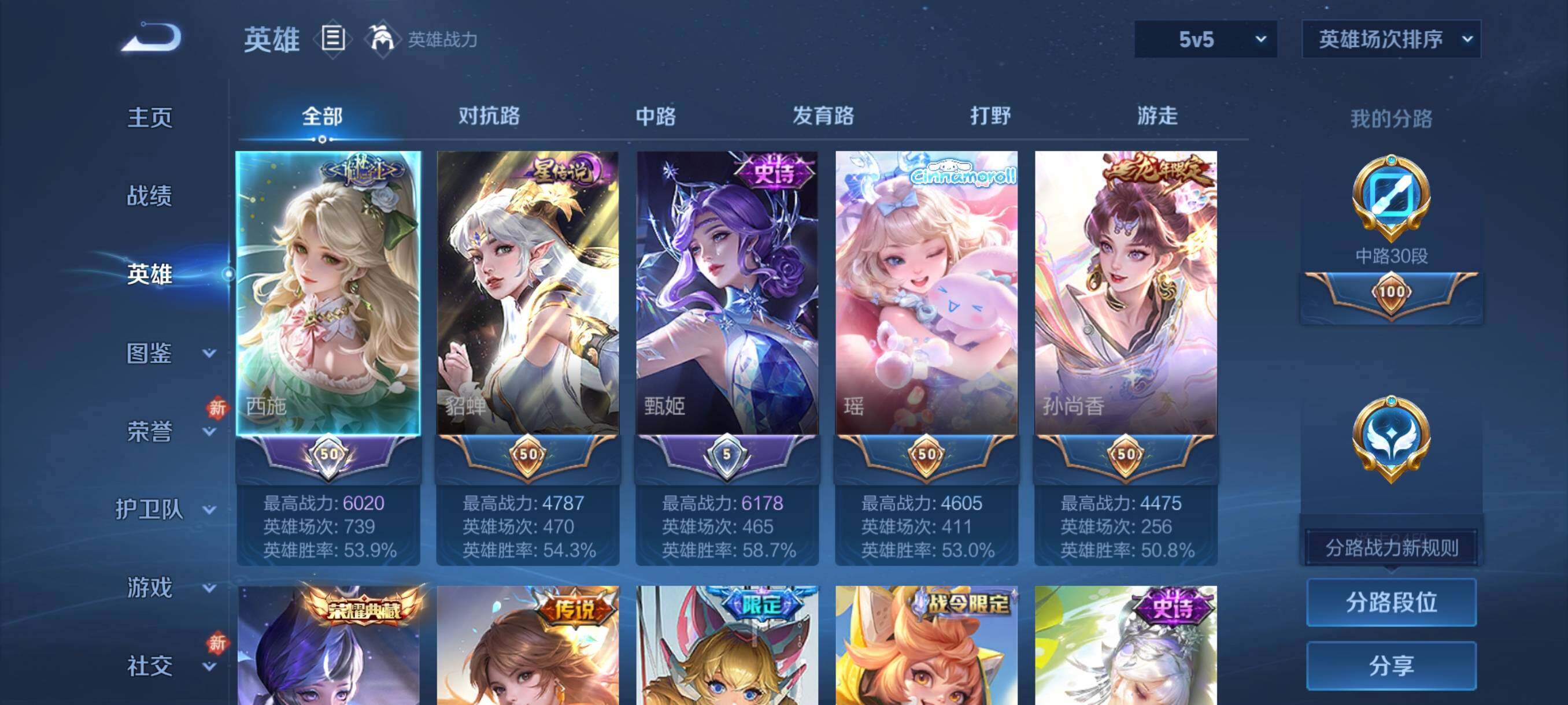 WZJZ4138983王者荣耀账号详情图7