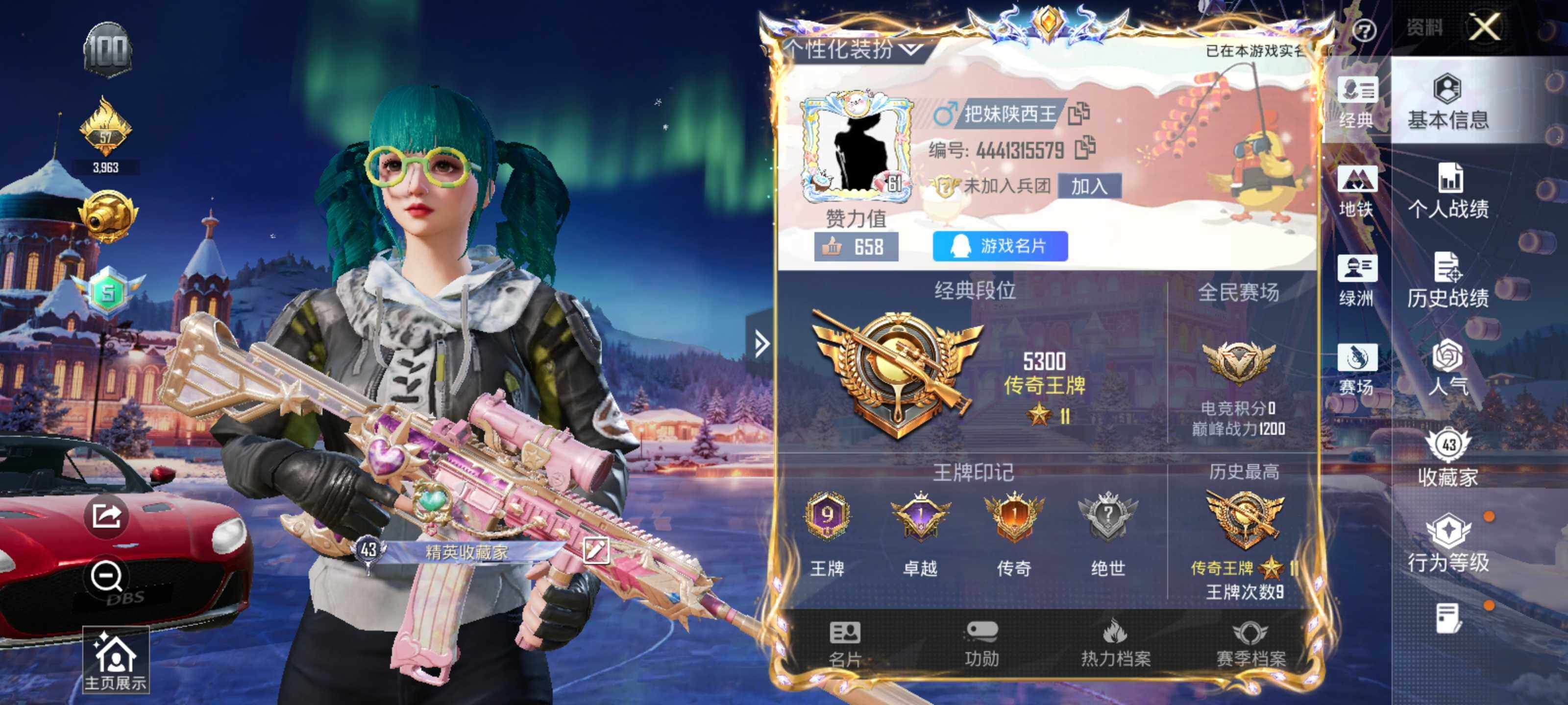 HPLE438363和平精英账号详情图5