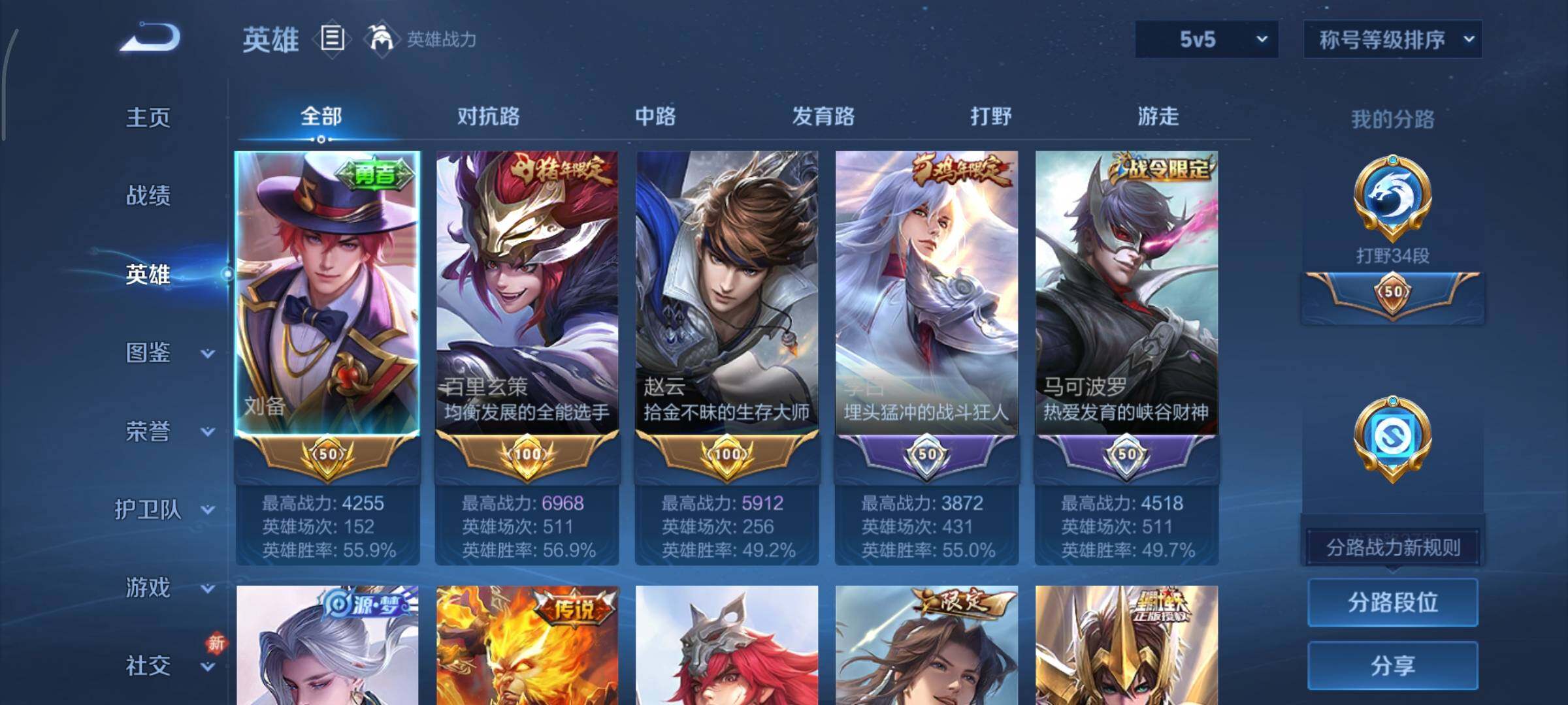 WZCMY476655王者荣耀账号详情图3