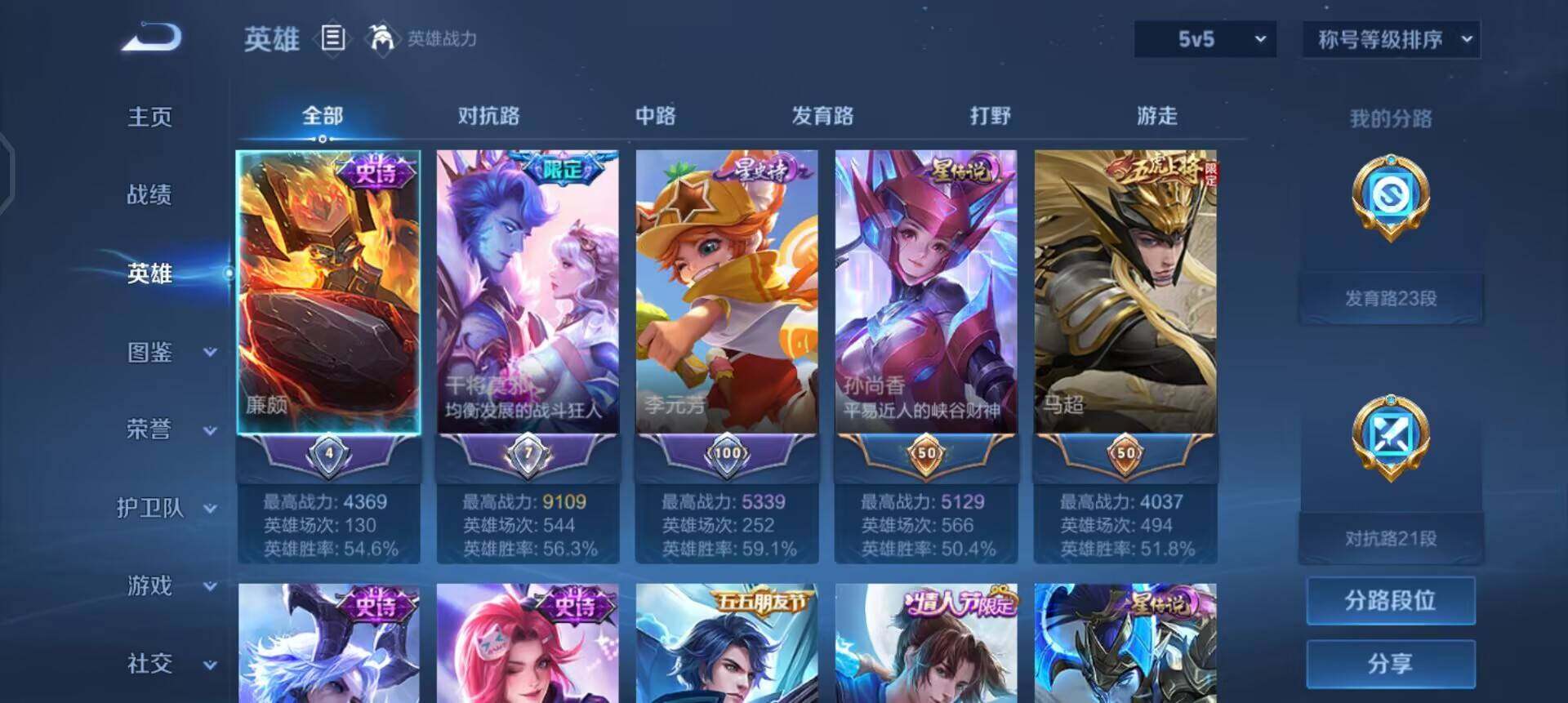 WZQM489183王者荣耀账号详情图12