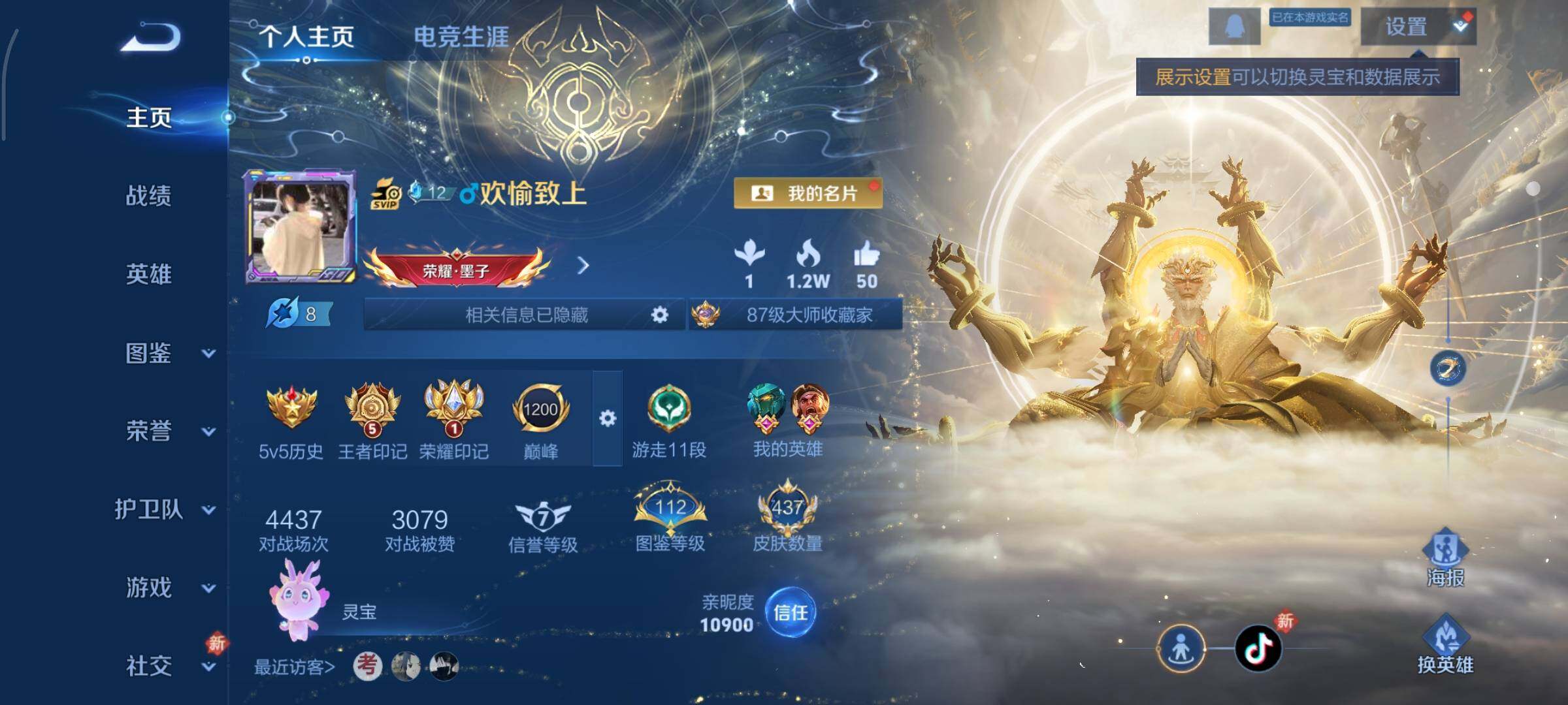 WZCMY475384王者荣耀账号详情图2 WZCMY475384王者荣耀账号详情图2