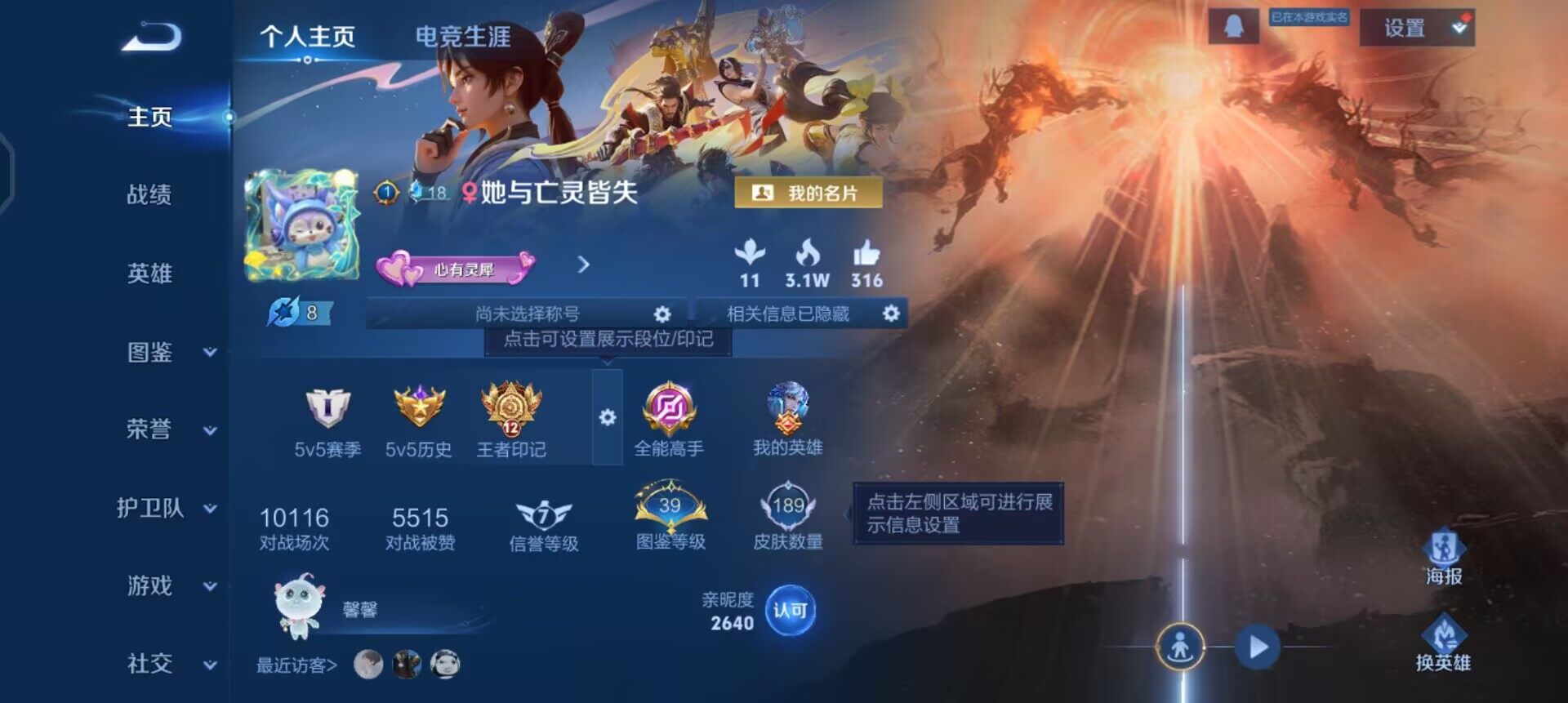 WZQM498133王者荣耀账号详情图3