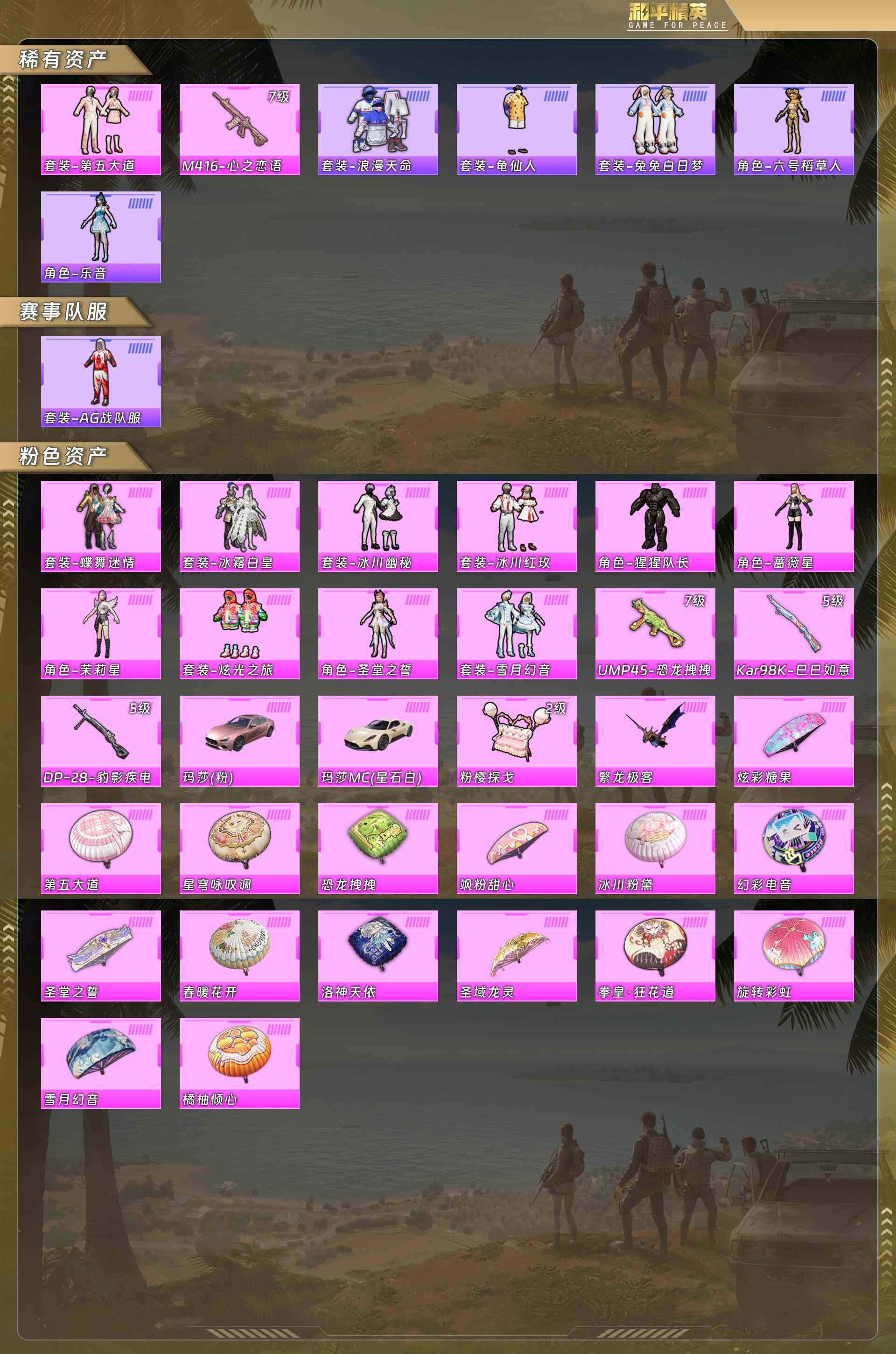 HPQM478427和平精英账号详情图5