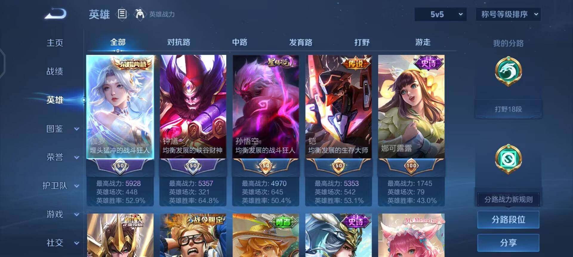 WZQM496610王者荣耀账号详情图13 WZQM496610王者荣耀账号详情图13