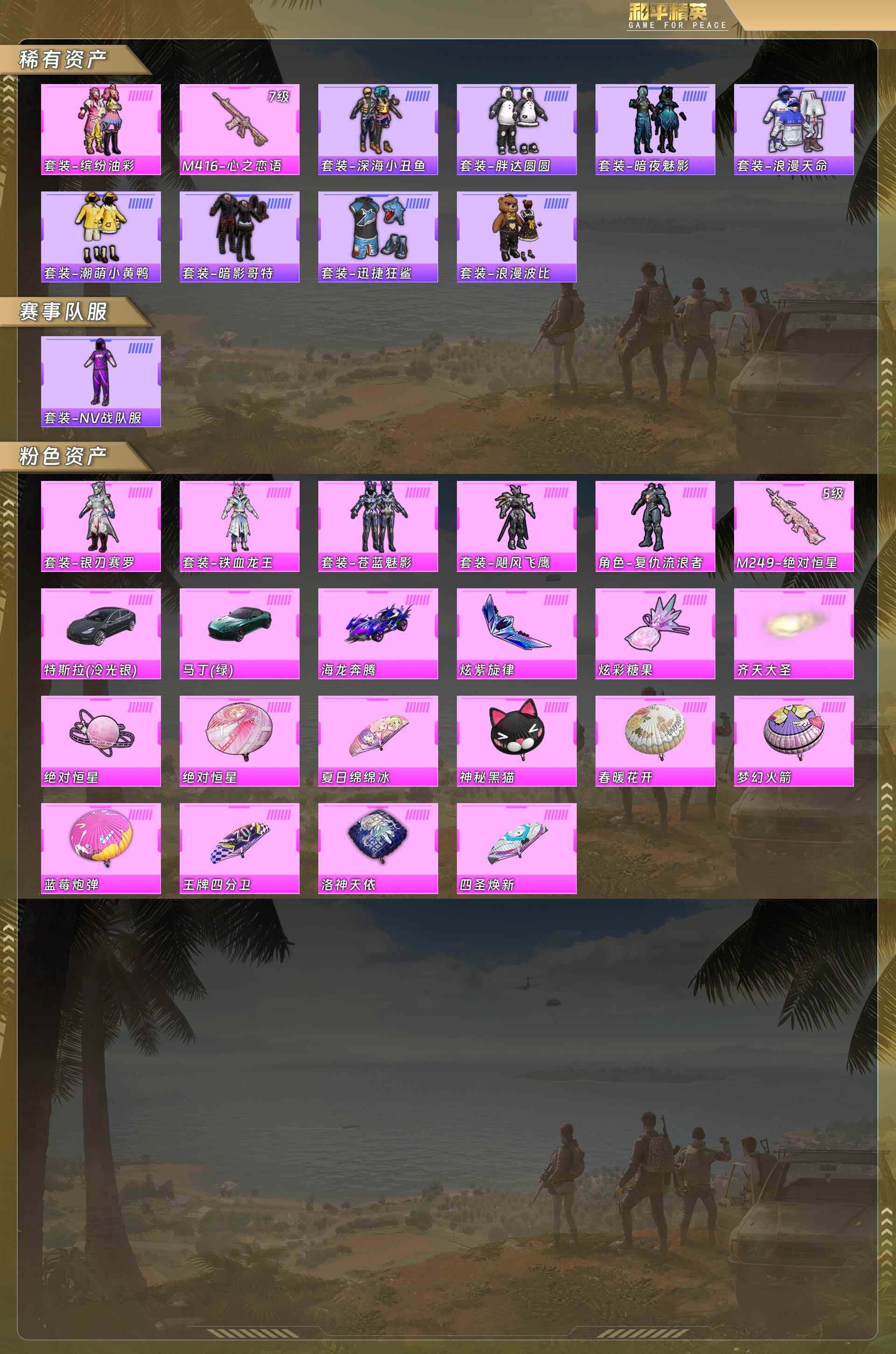 HPQM478418和平精英账号详情图6