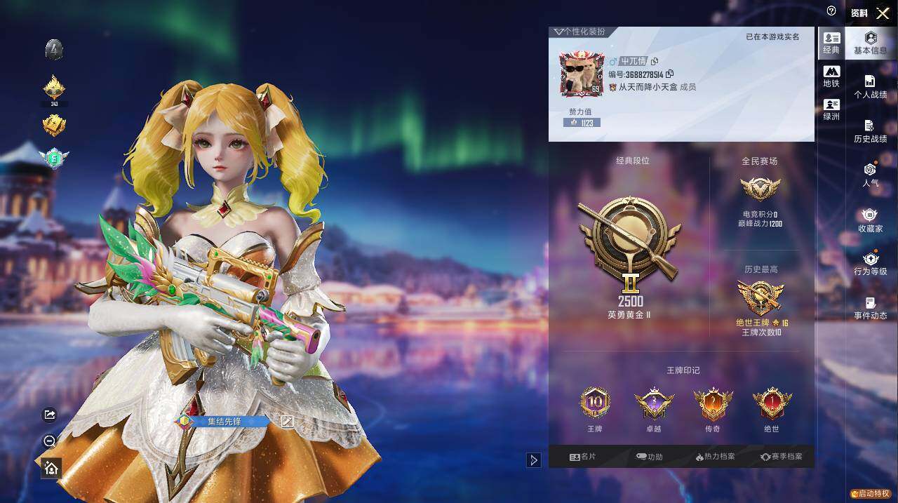 HPLX465829和平精英账号详情图5