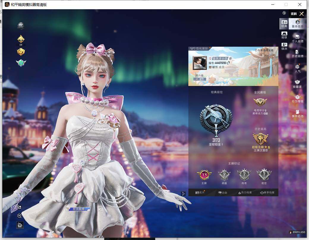 HPLE438505和平精英账号详情图6