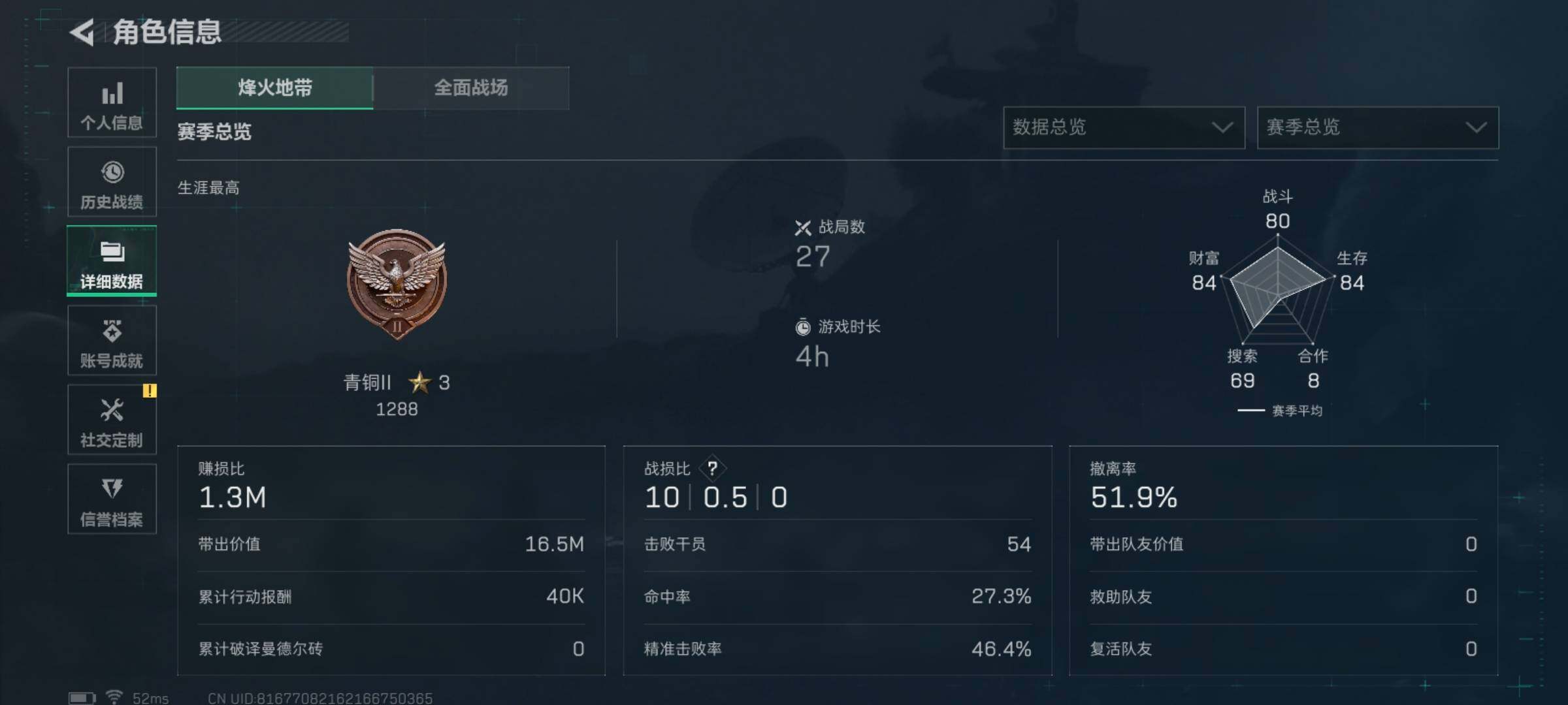 SJZCMW426372三角洲行动账号详情图5