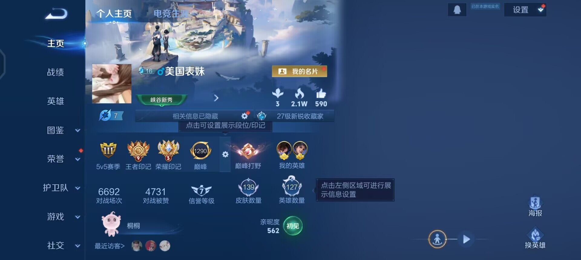 WZQM496587王者荣耀账号详情图3 WZQM496587王者荣耀账号详情图3