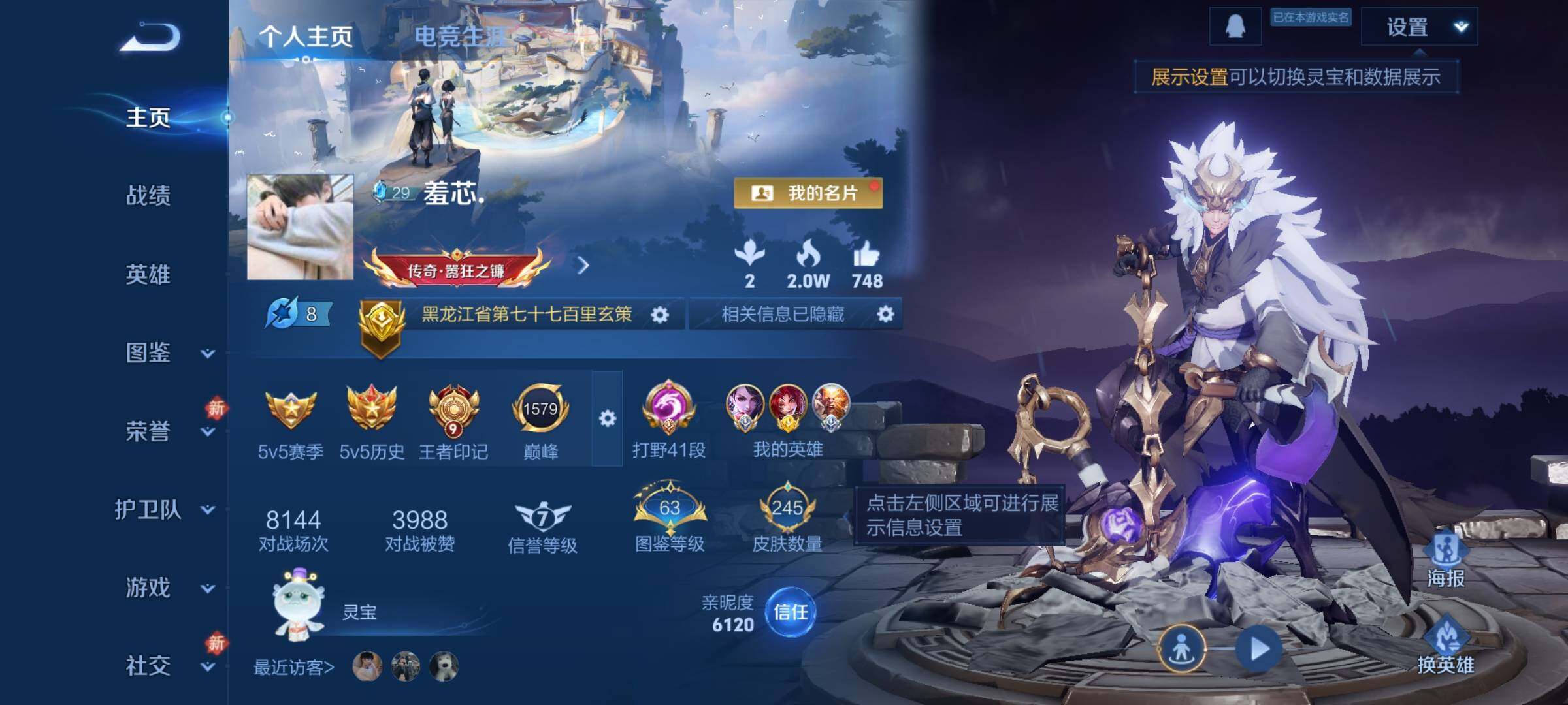 WZCMW477339王者荣耀账号详情图2