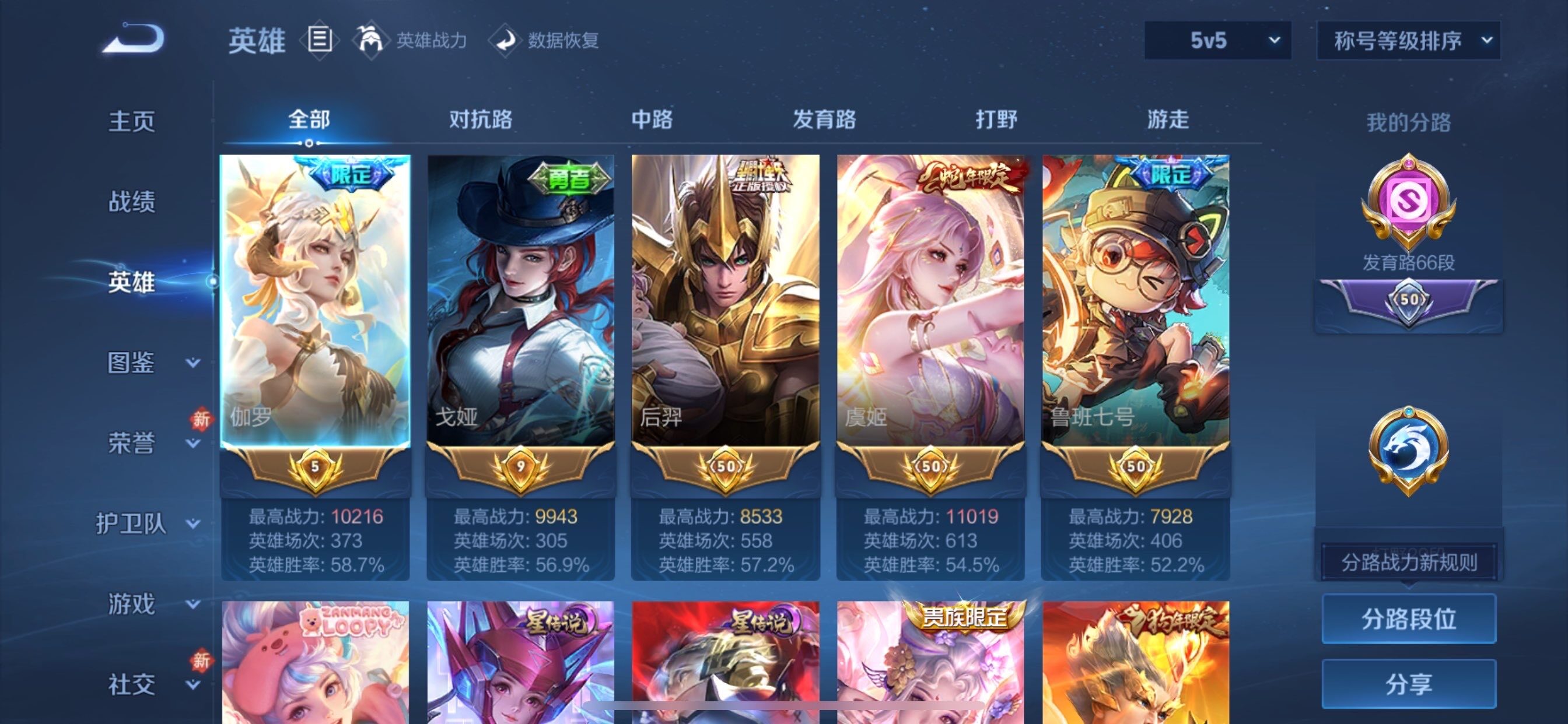 WZCMY475581王者荣耀账号详情图3