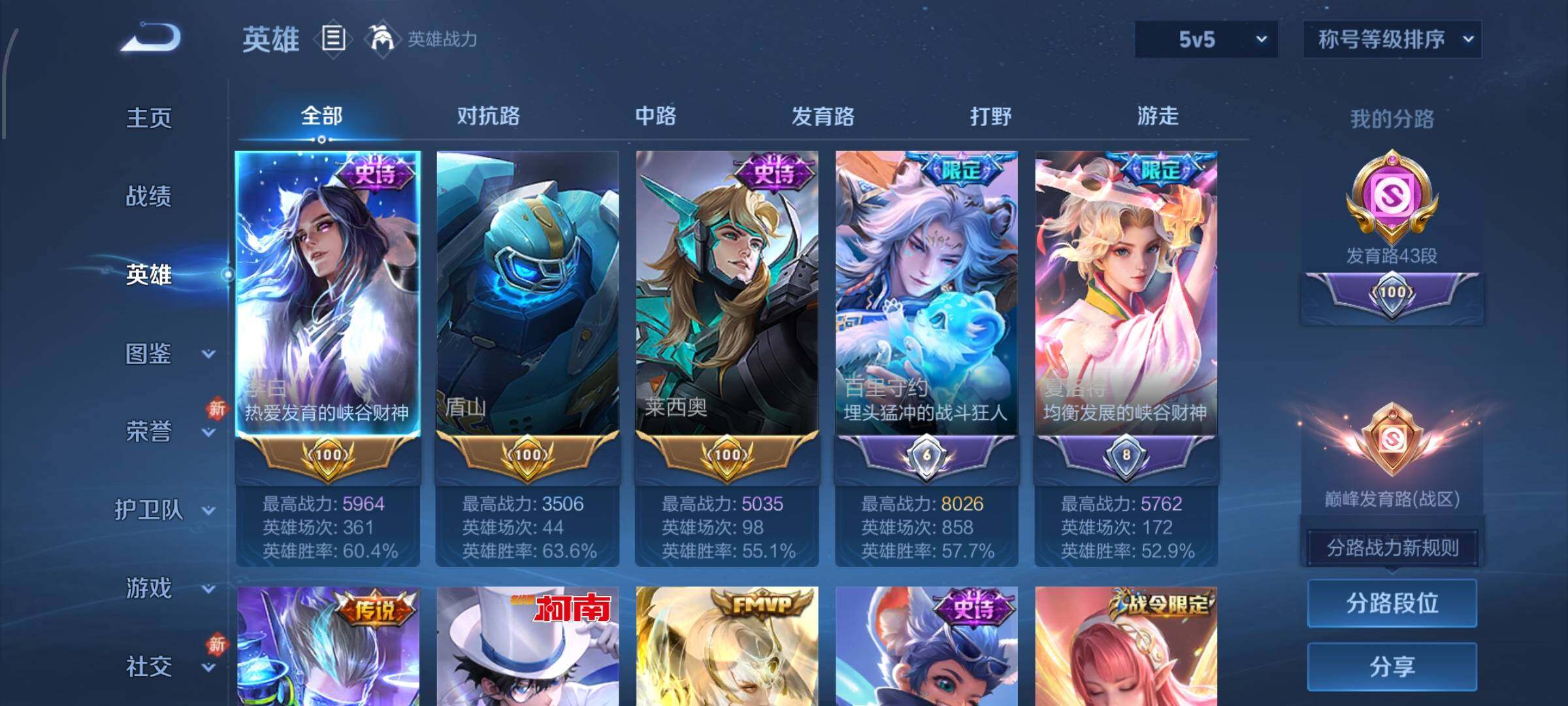 WZCMW477305王者荣耀账号详情图3