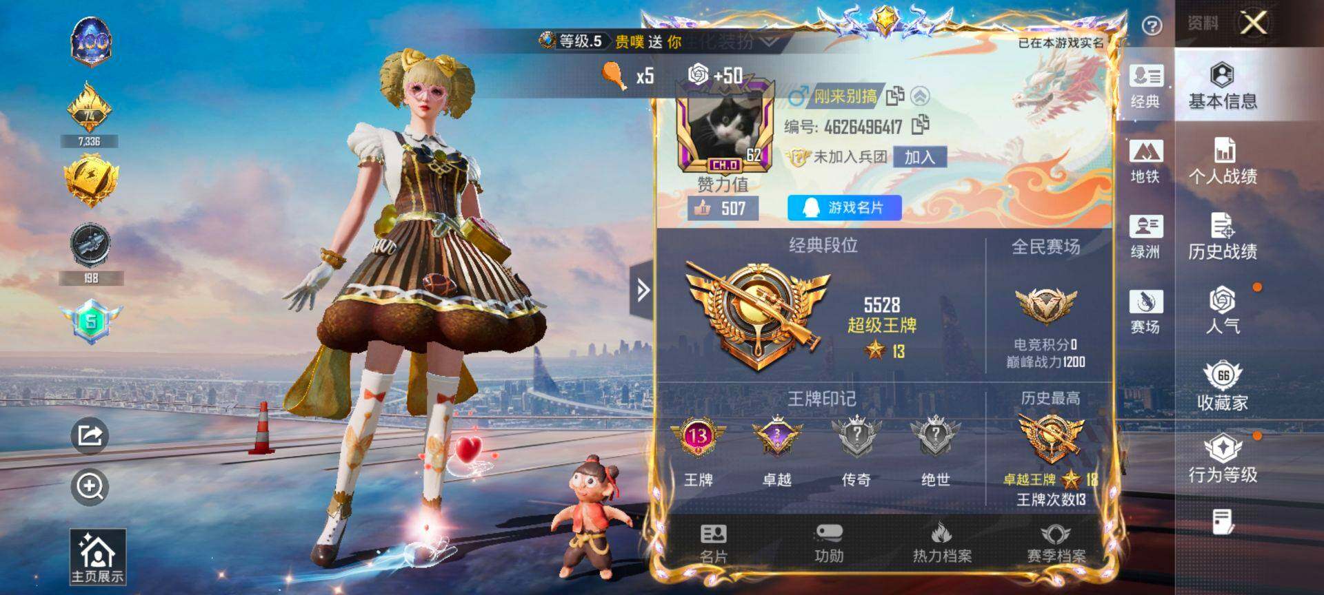 HPQM438569和平精英账号详情图3