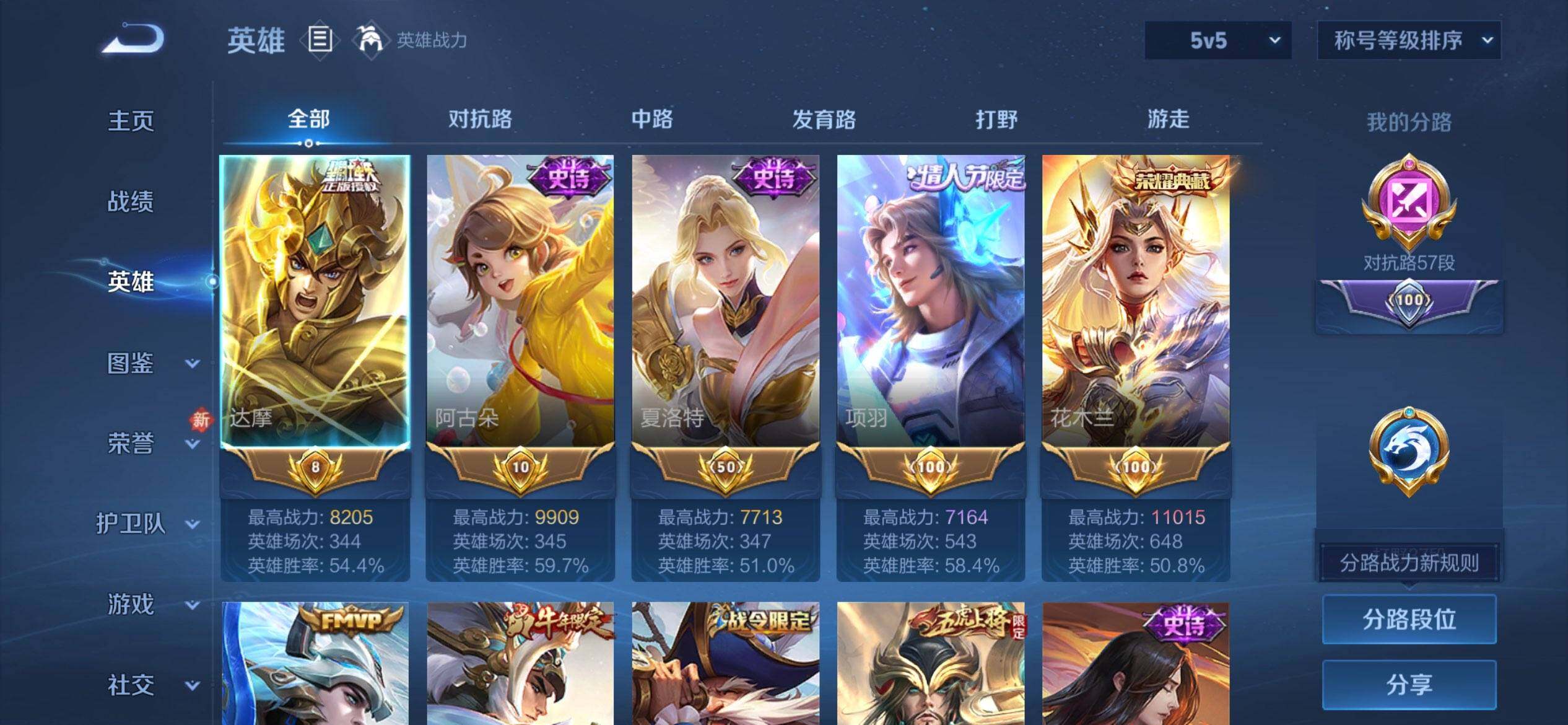 WZCMW488427王者荣耀账号详情图4