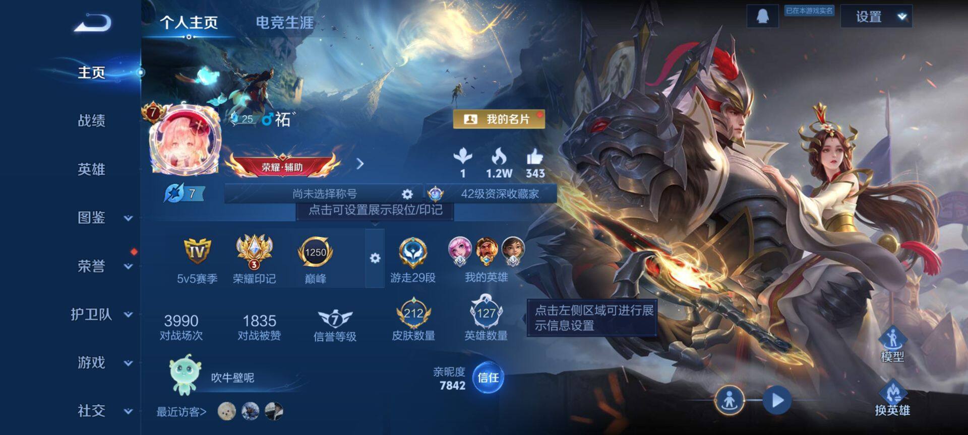 WZQM473710王者荣耀账号详情图3 WZQM473710王者荣耀账号详情图3