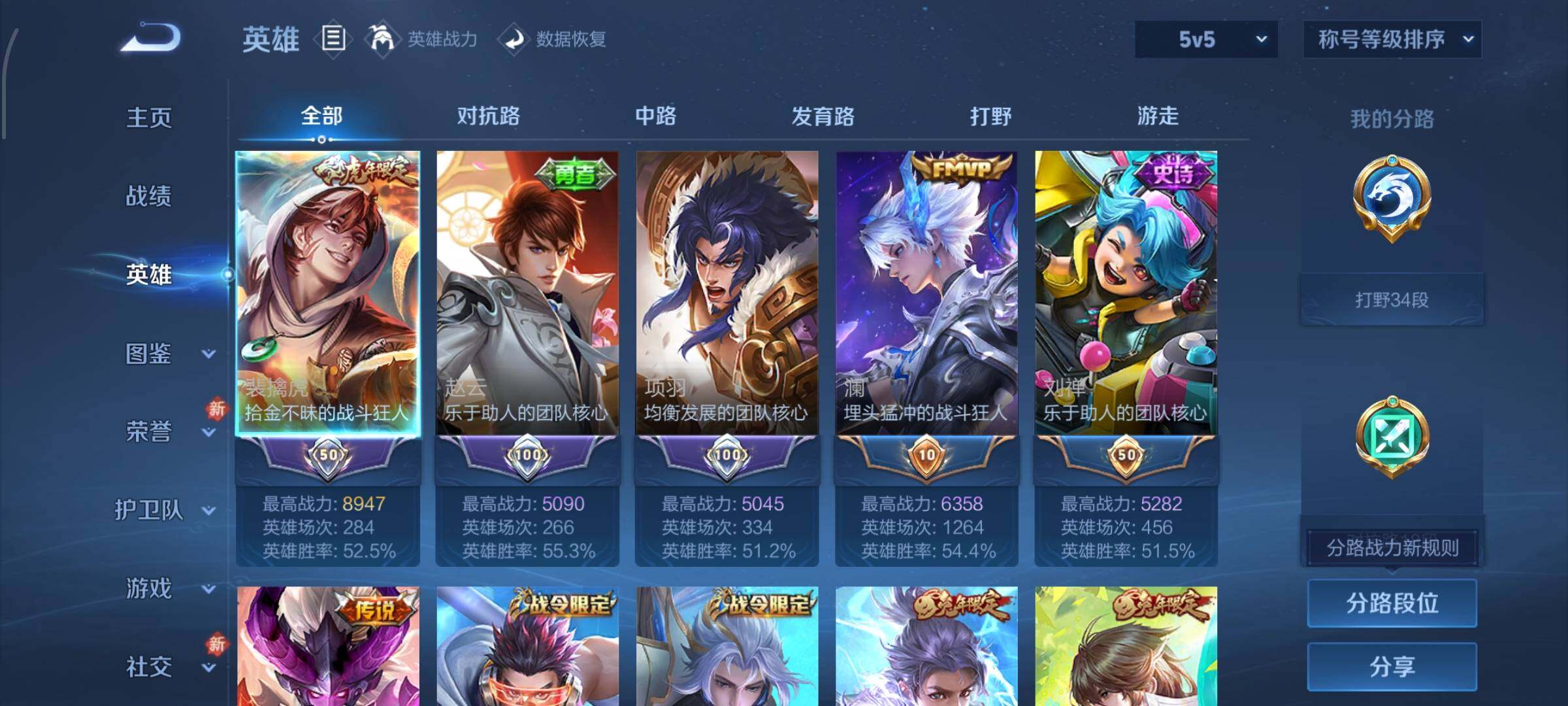 WZCMW477277王者荣耀账号详情图3