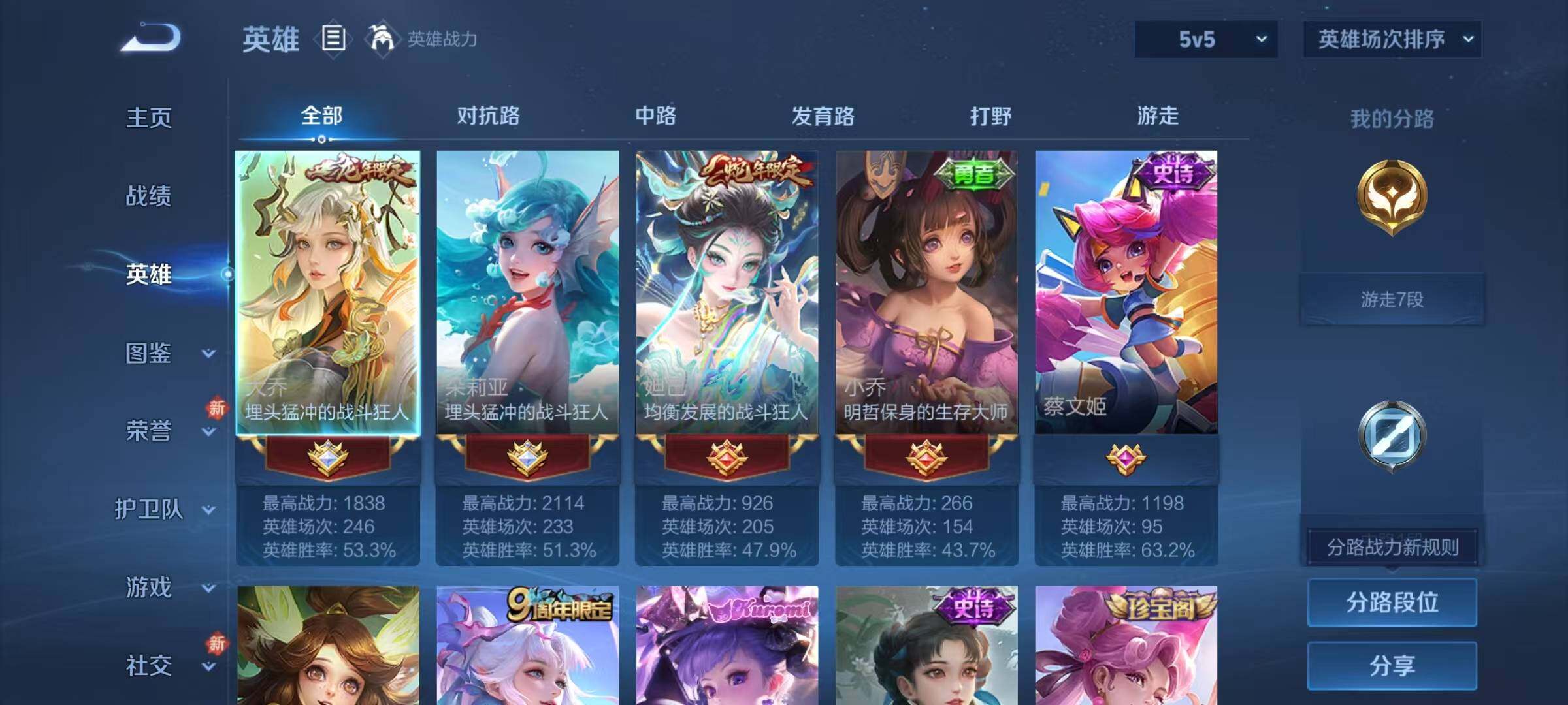 WZQM487790王者荣耀账号详情图6