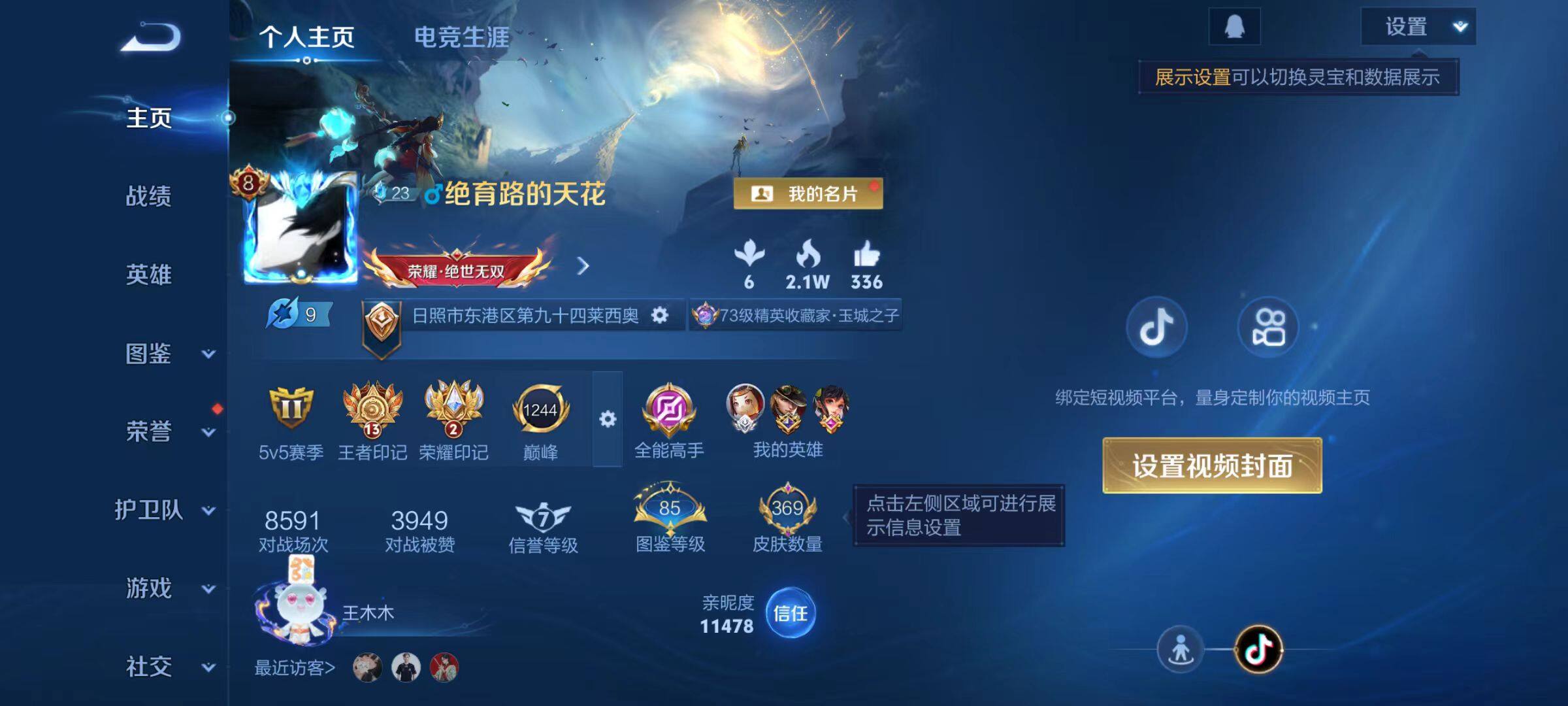 WZLX474545王者荣耀账号详情图8