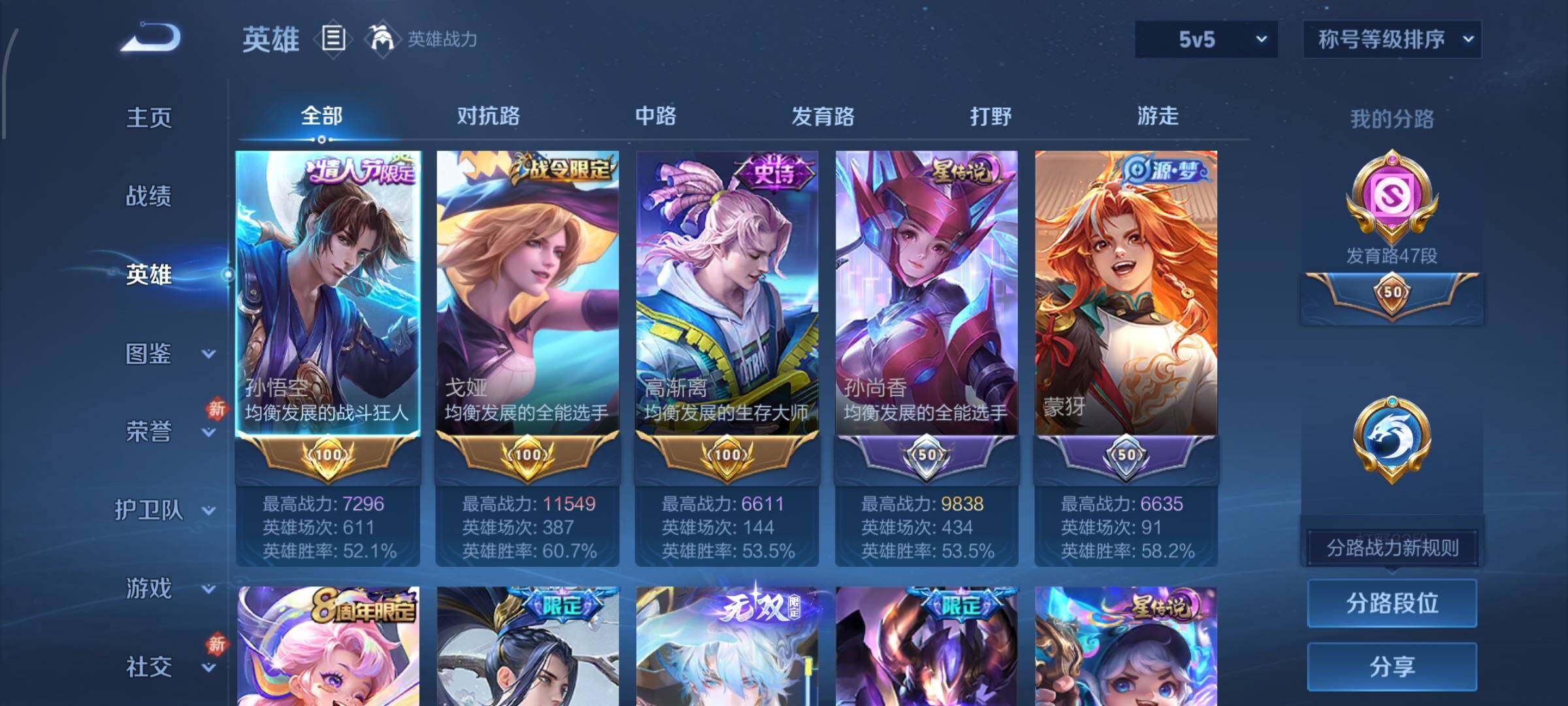 WZCMW479374王者荣耀账号详情图3