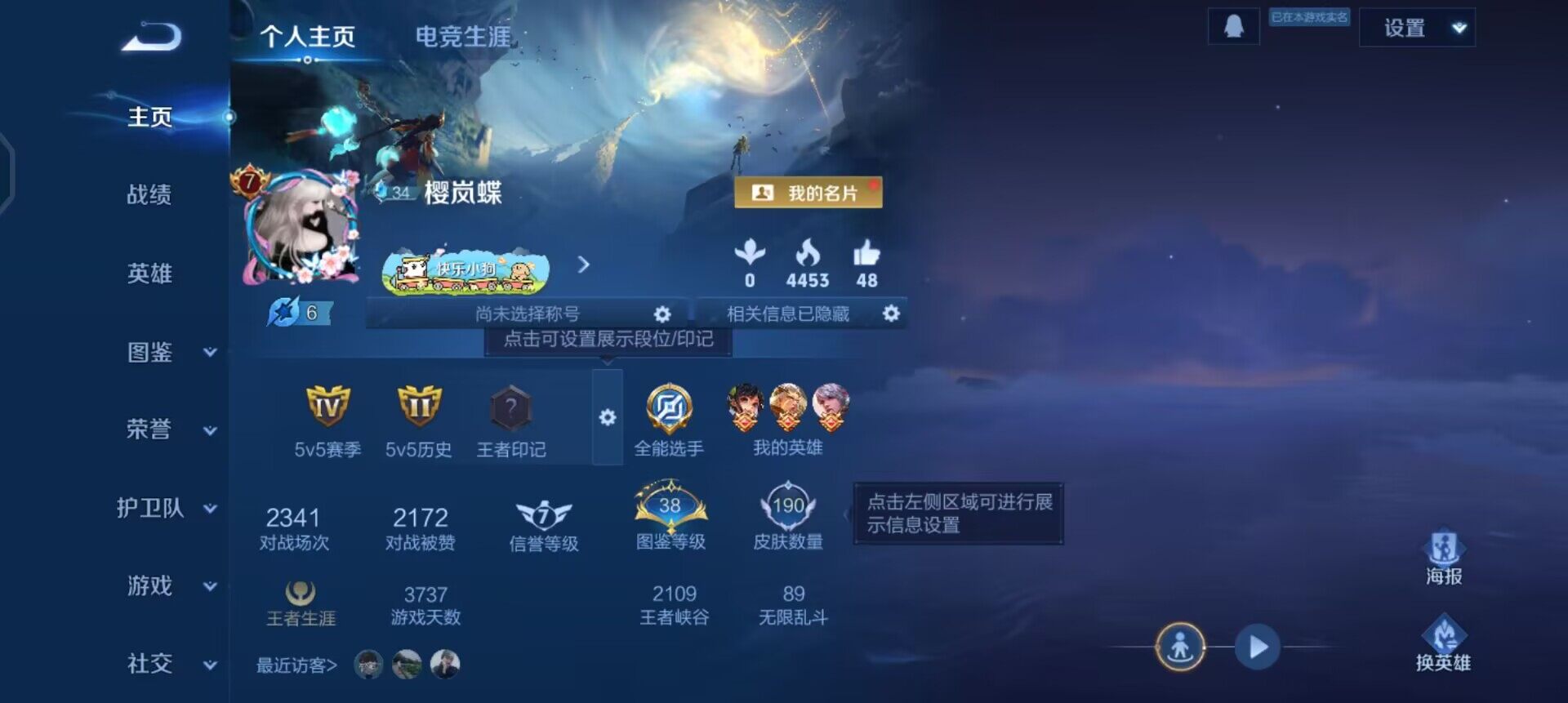 WZQM497924王者荣耀账号详情图3 WZQM497924王者荣耀账号详情图3