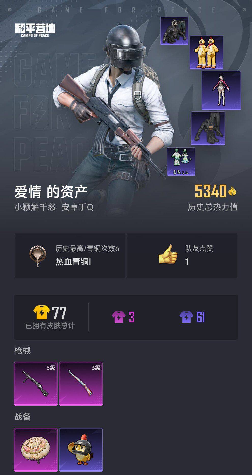 HPCMW439384和平精英账号详情图3